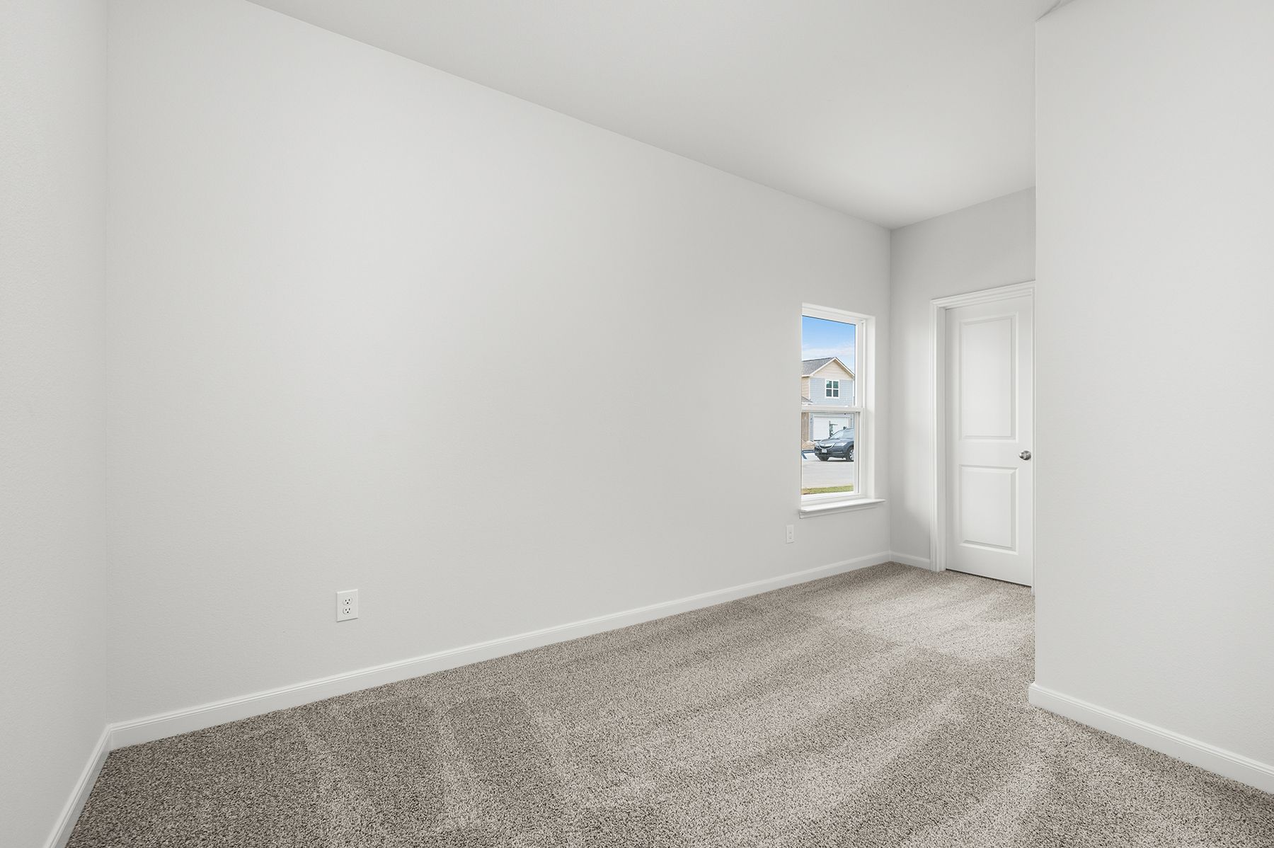 The secondary bedrooms are a great space for guest rooms and children's bedrooms.