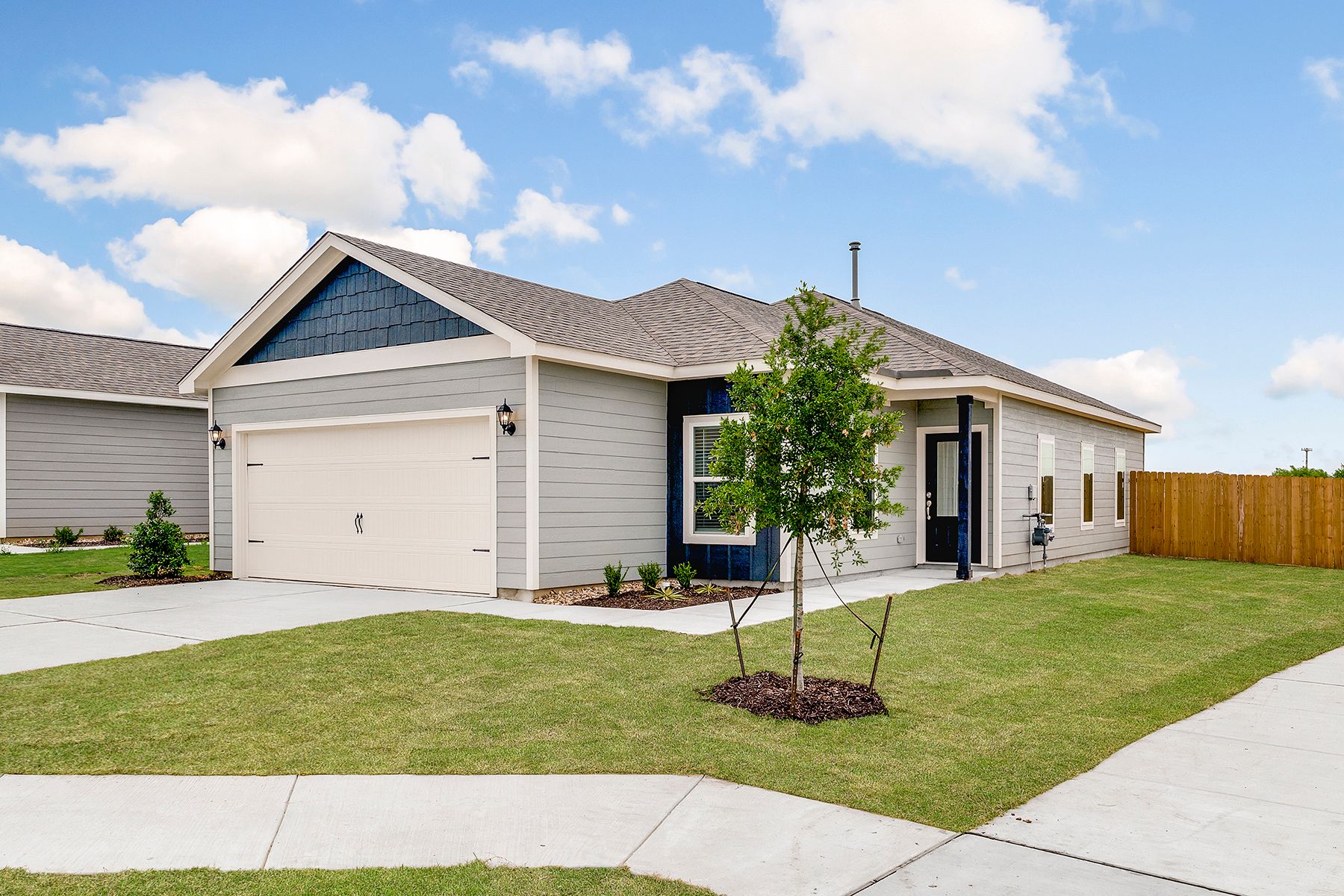 The Hawthorn has a gorgeous siding exterior.
