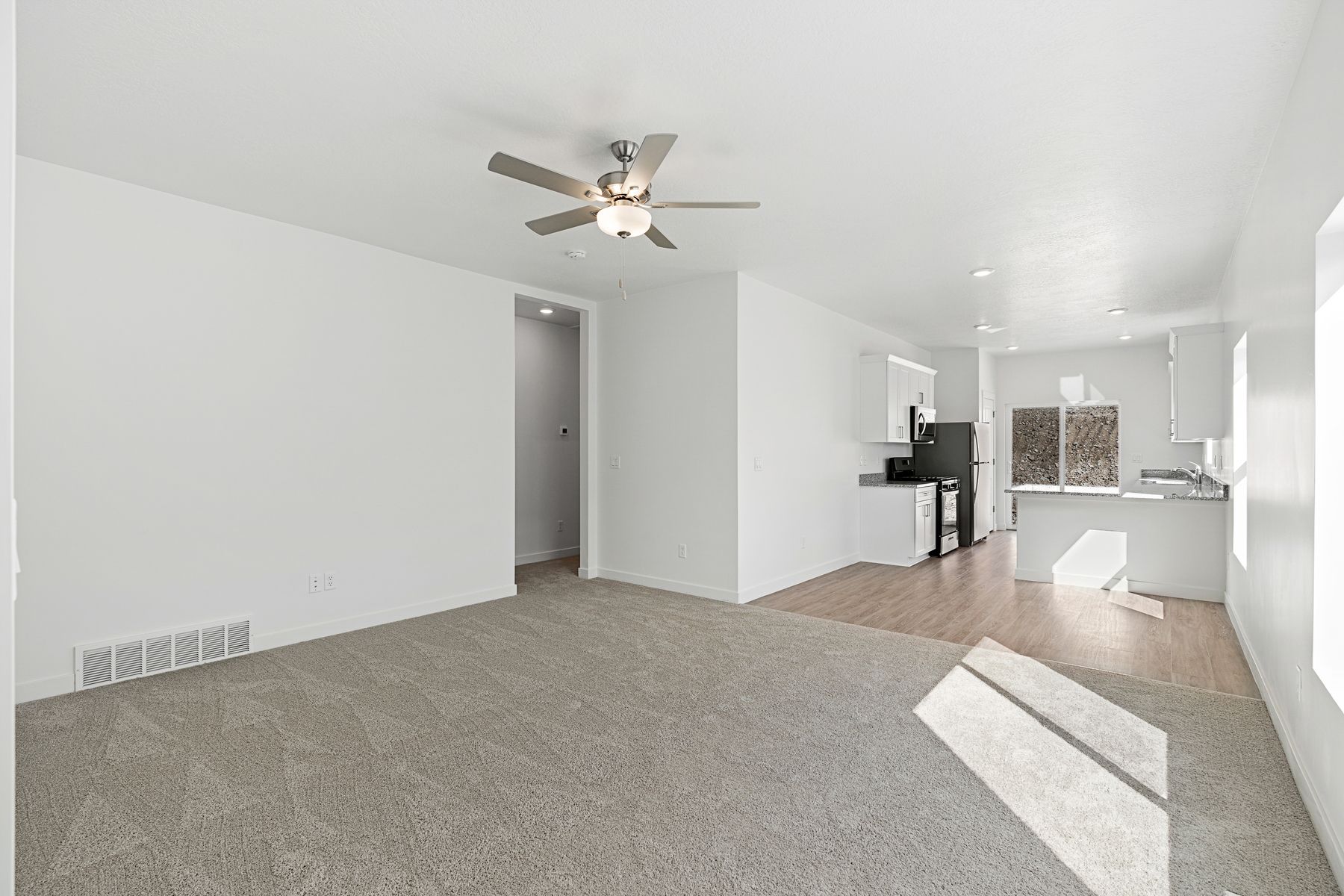 The Frisco has a gorgeous open-concept front-area