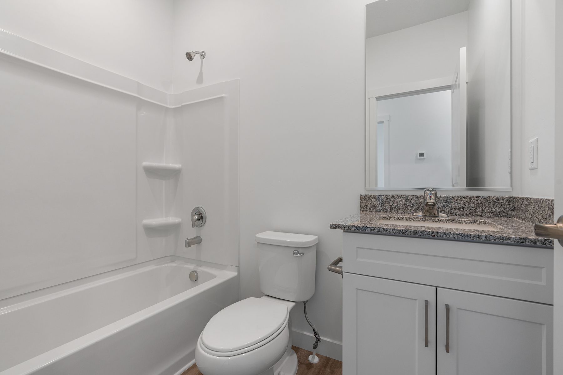 The second bathroom provides plenty of space for your guests