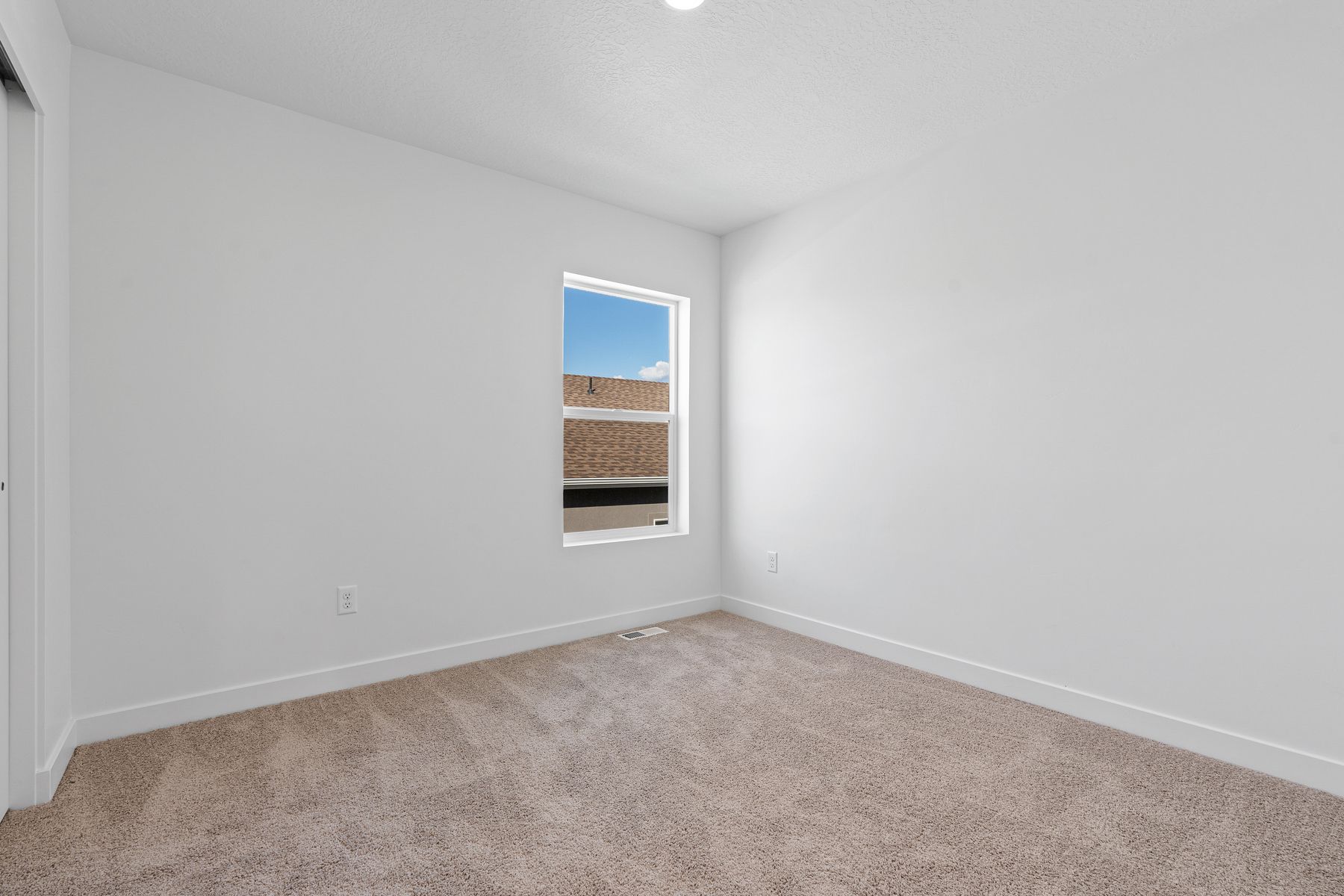 The secondary bedrooms are a great space for children's bedrooms or guest rooms. 