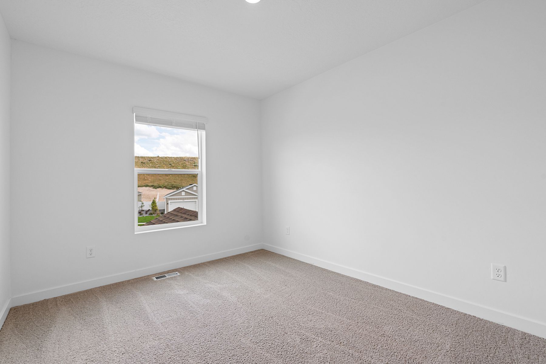 The Lewis's extra bedrooms are ready to be turned into children's rooms, offices and more