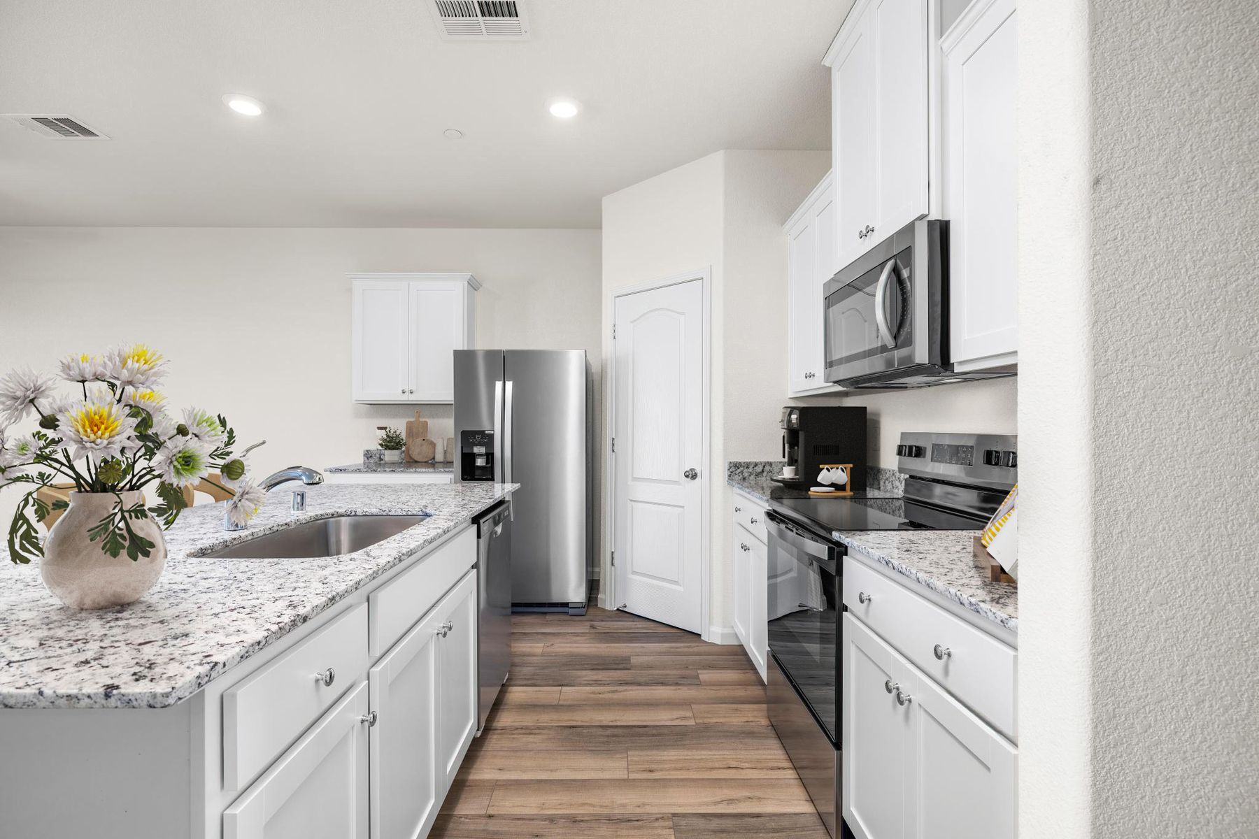 All homes come with included upgrades like kitchen appliances.