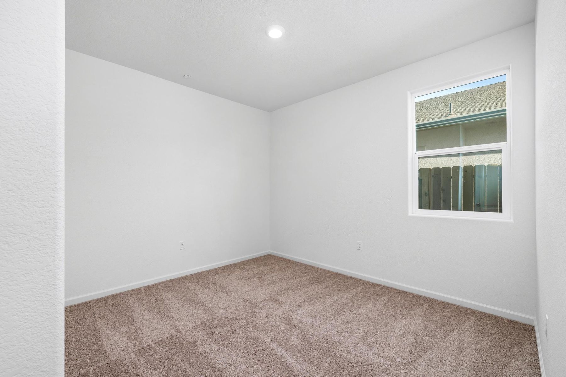 The secondary bedrooms have carpet.