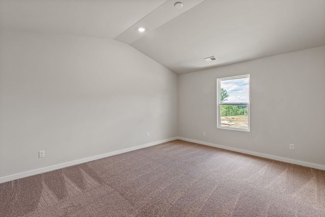 The flex room has ample space