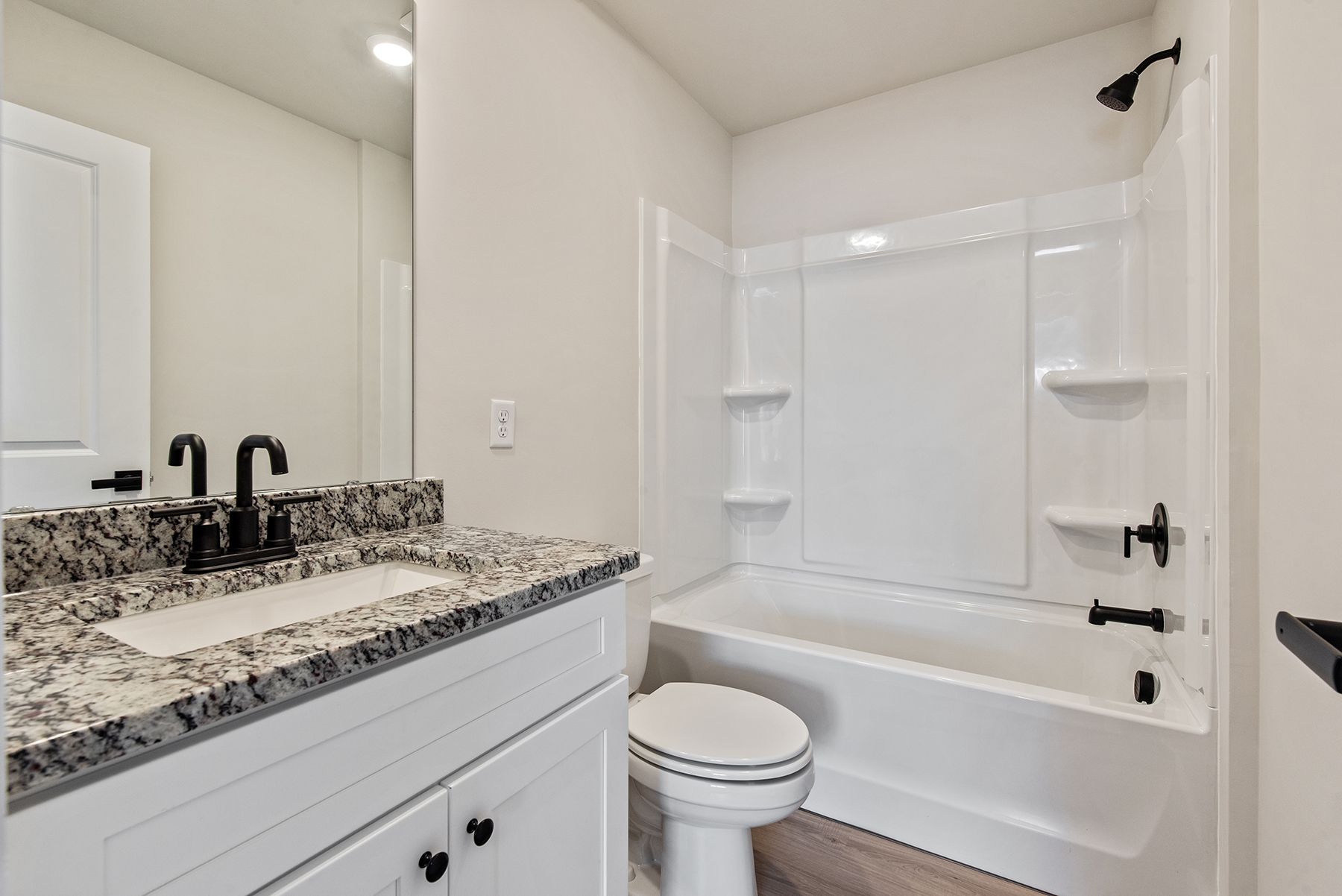 Each bedroom has its own closet