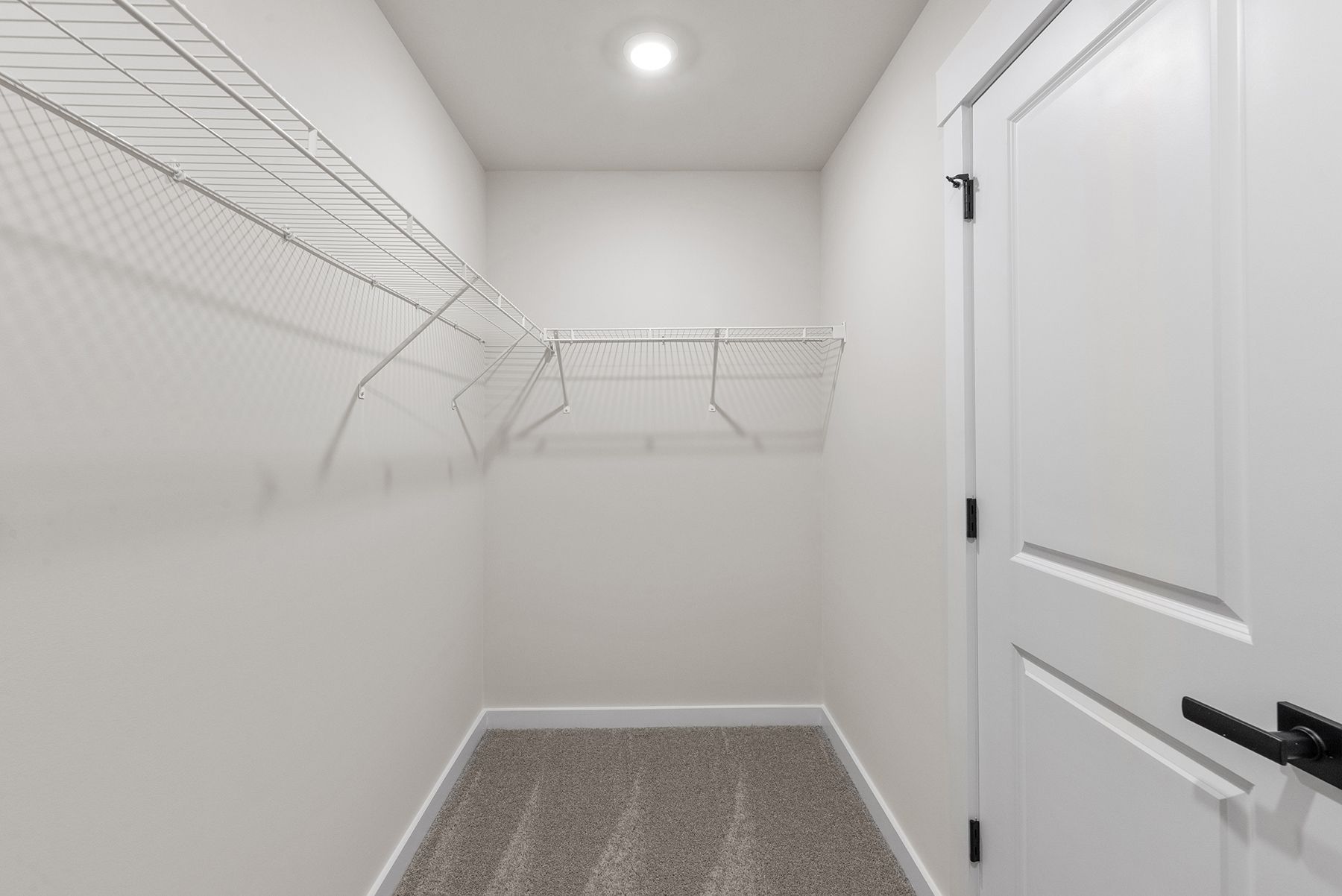 Each home has a walk-in closet