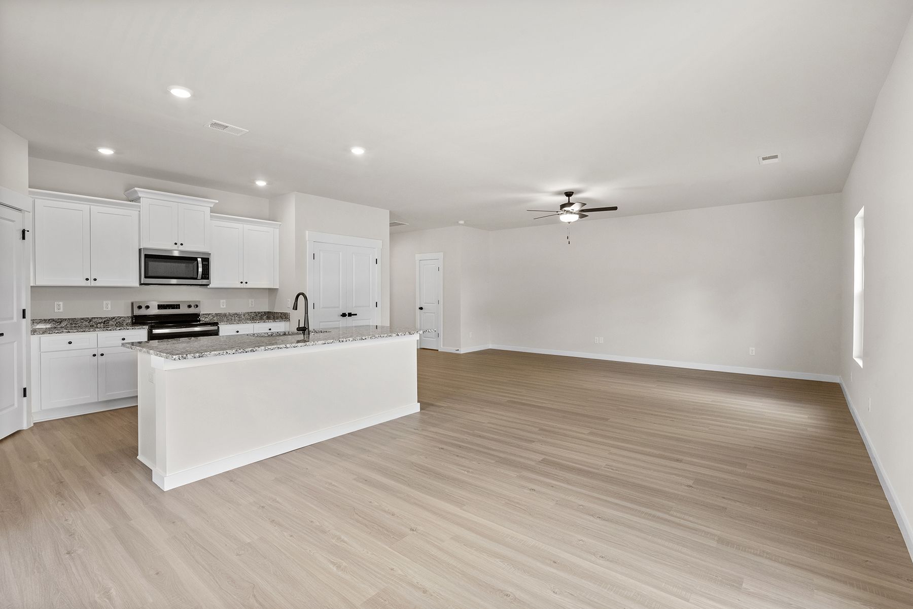 Each kitchen comes with brand-new appliances