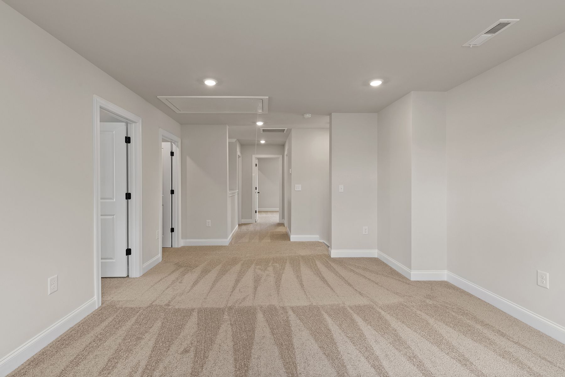 Upstairs flex space