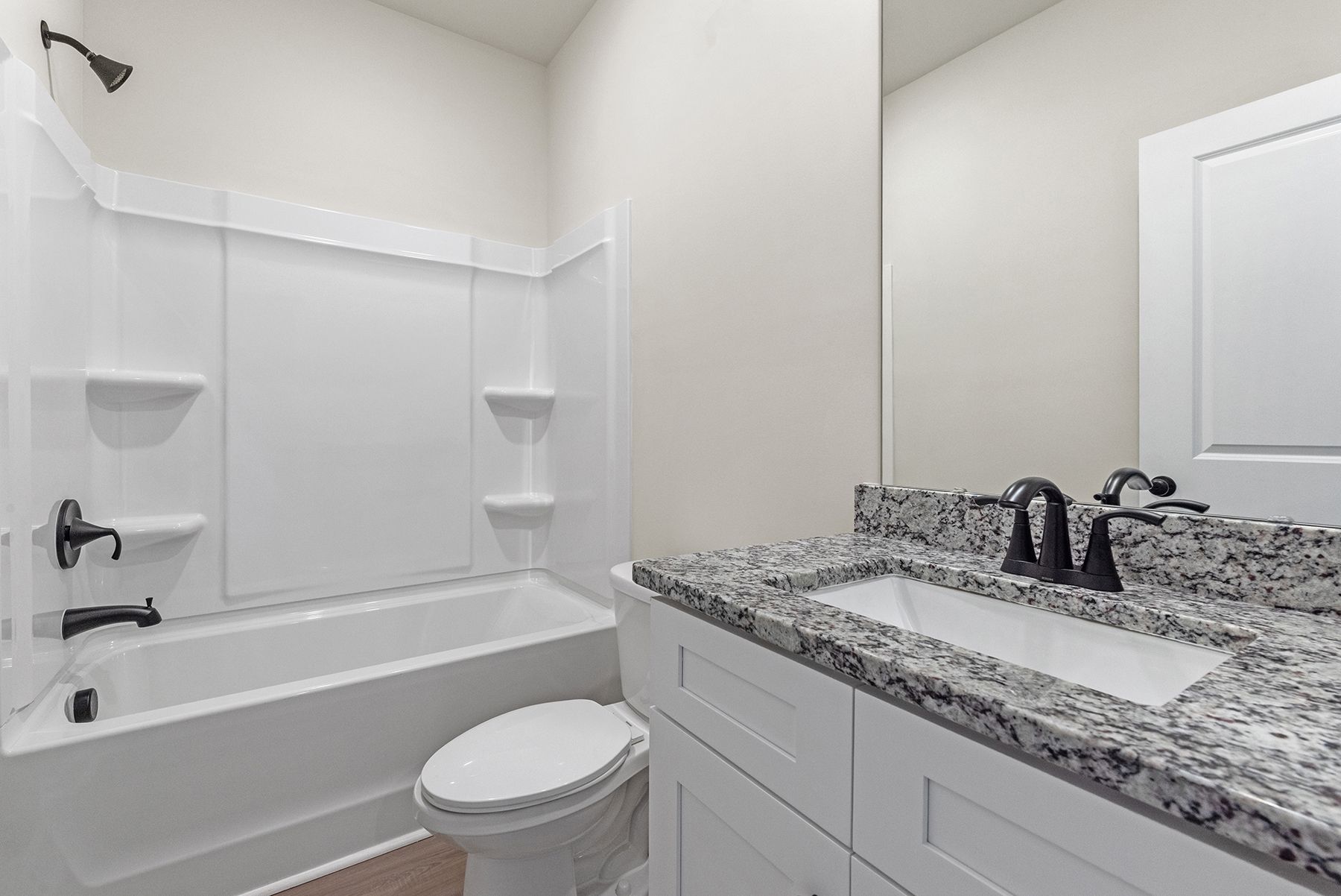 This bathroom has a large bath tub