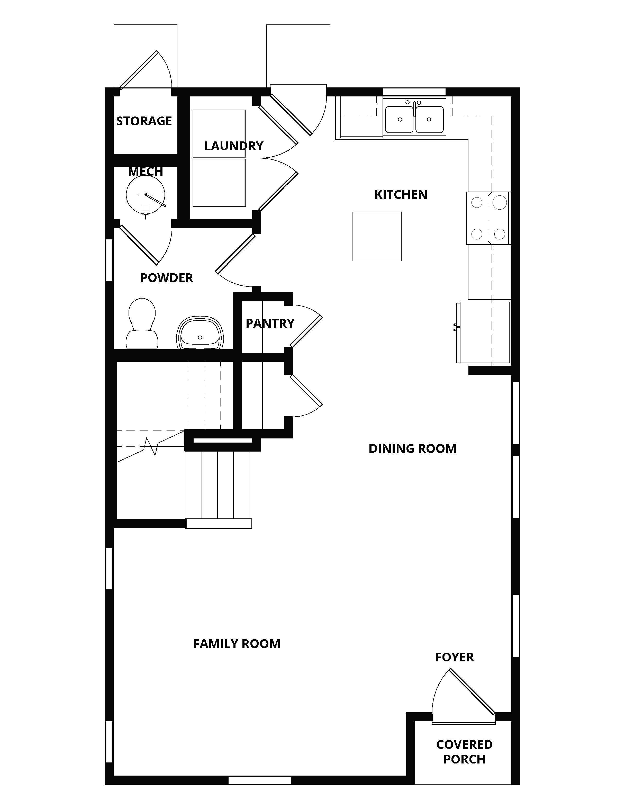 1st floor of the Dagny
