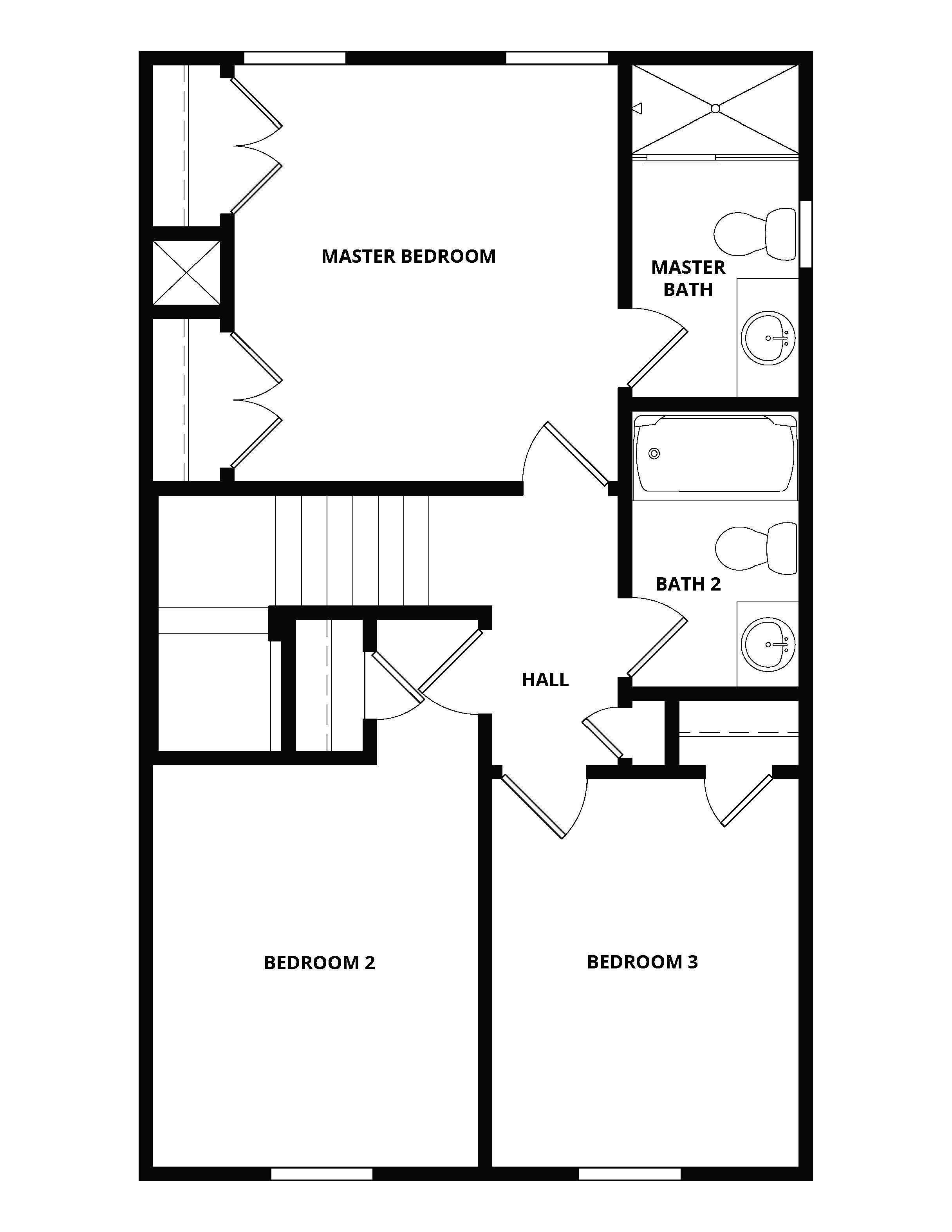 2nd floor of the Dagny
