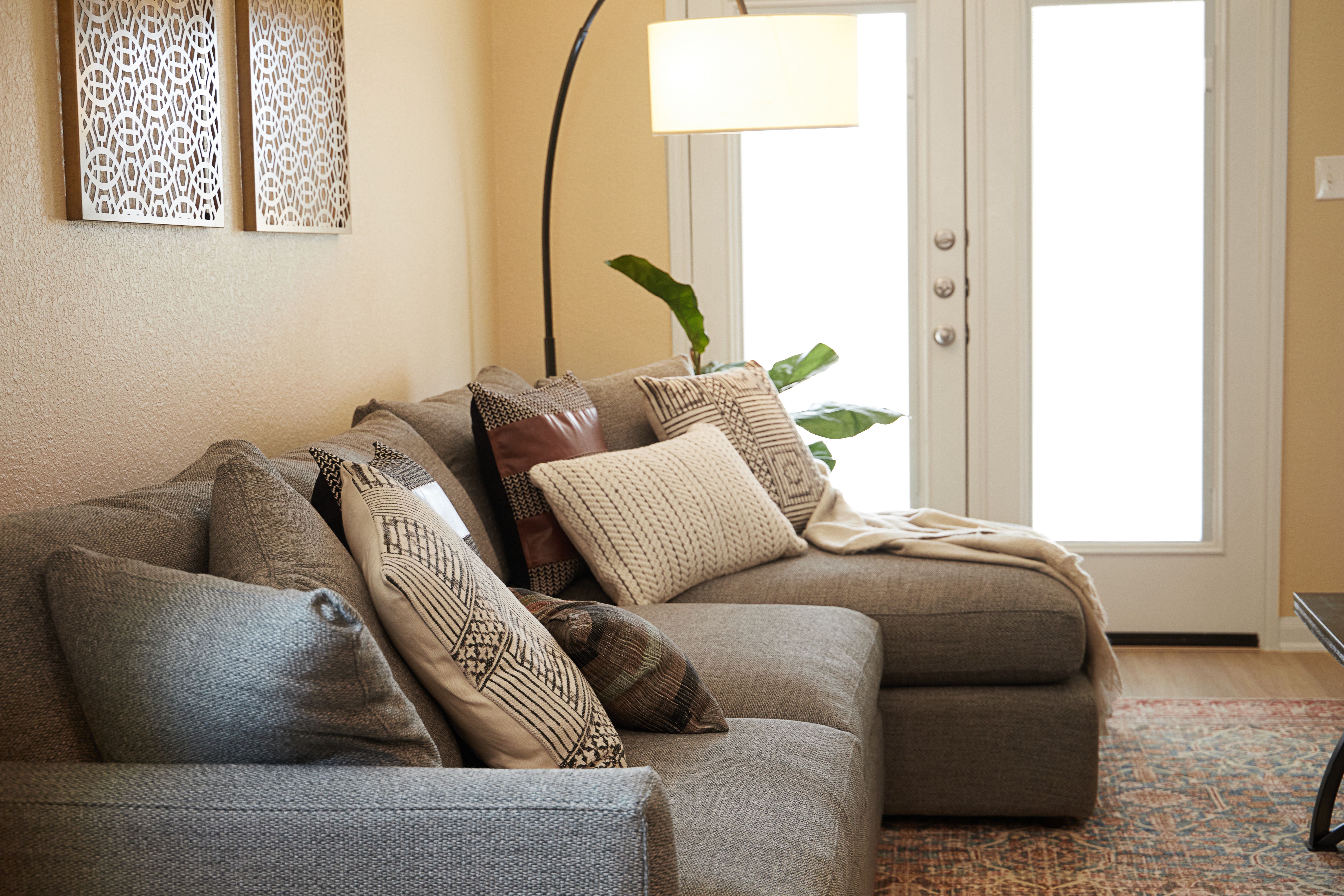 Spacious living area