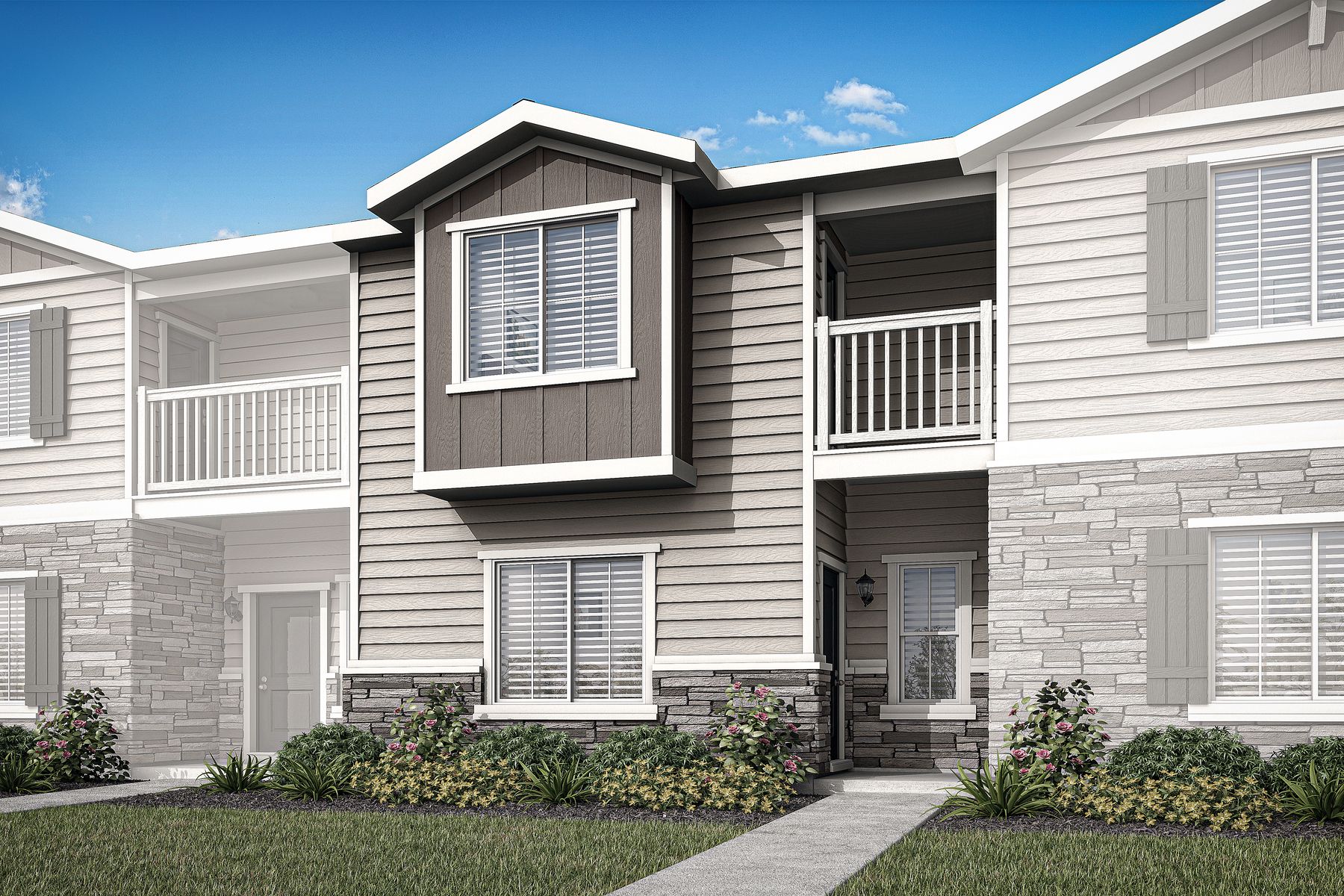 The Loveland has two different elevations. 