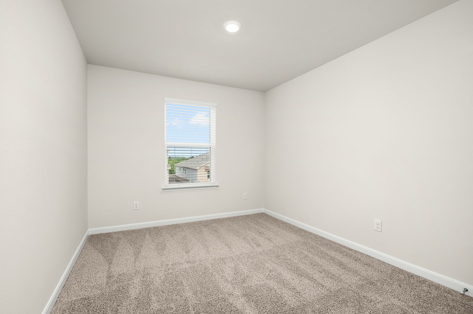 The secondary bedrooms are the perfect space for a child's bedroom or a guest room.
