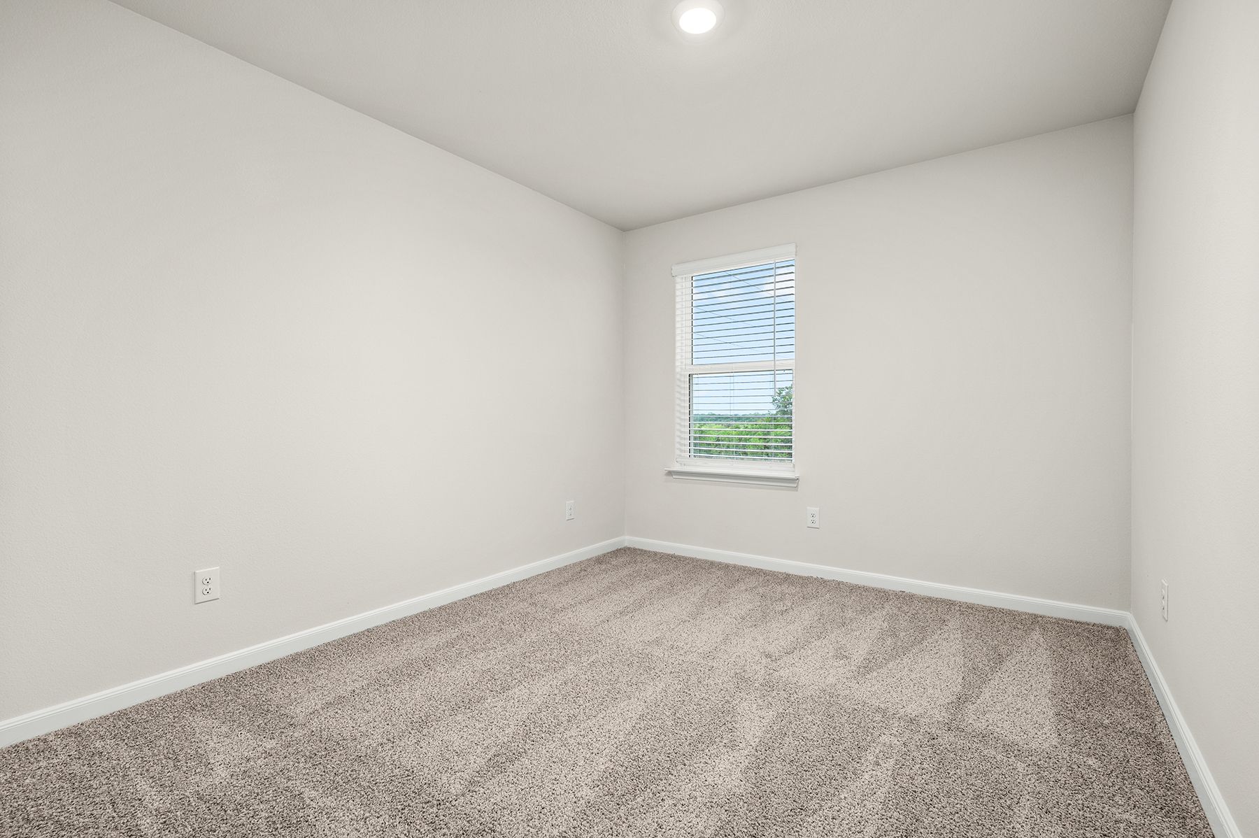 The secondary bedrooms are the perfect space for a child's bedroom or a guest room.