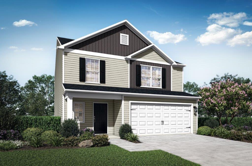 Rendering of the Camden floor plan