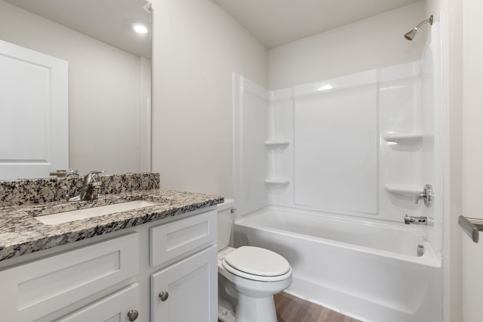 Every bedroom has its own walk-in closet