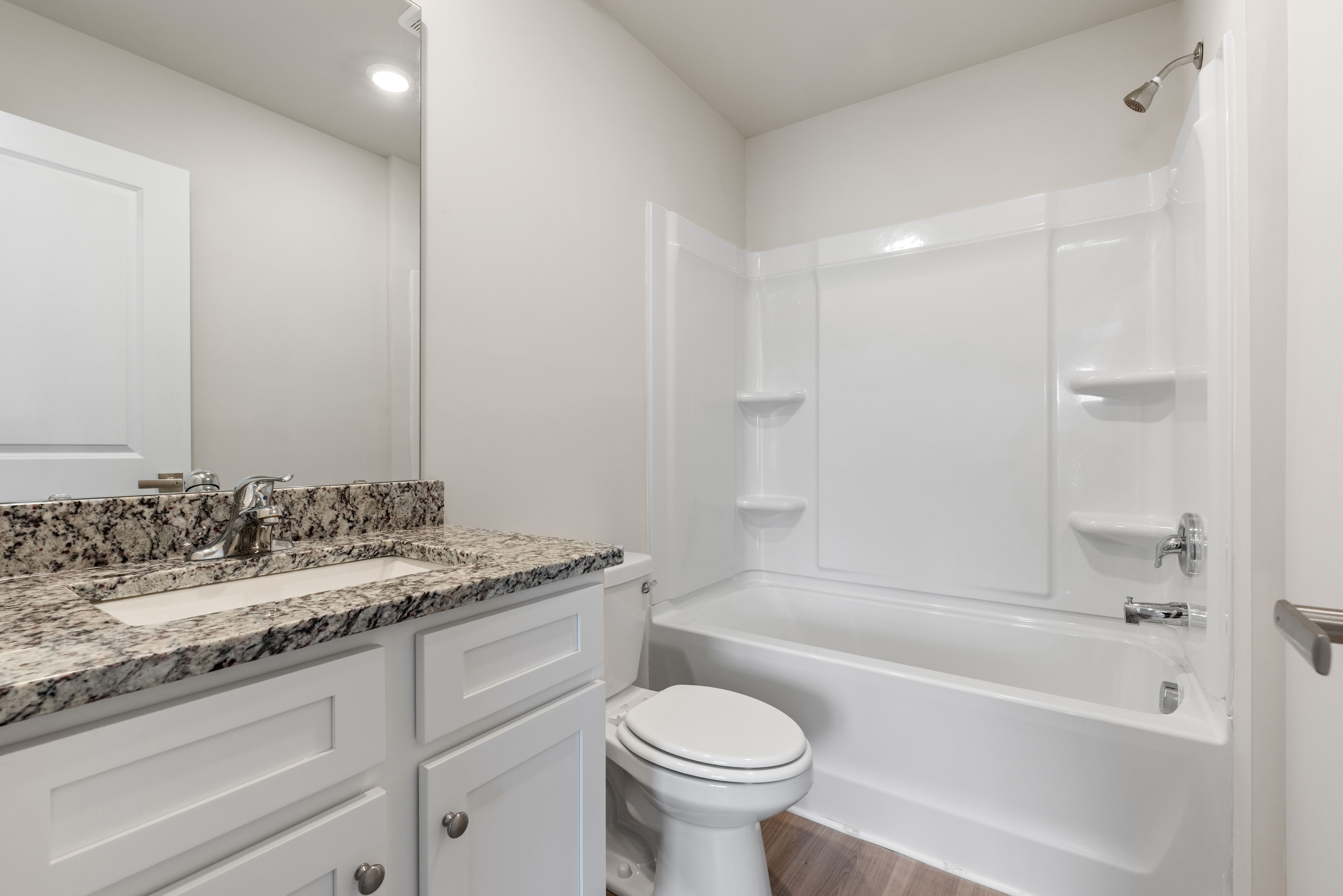 Every bedroom has its own walk-in closet