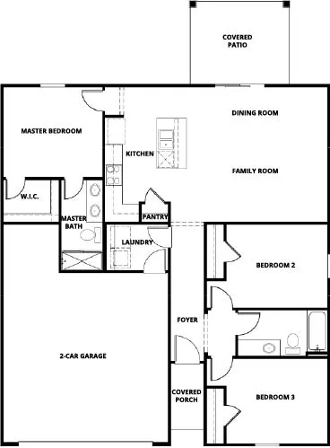 Caroline floor plan layout