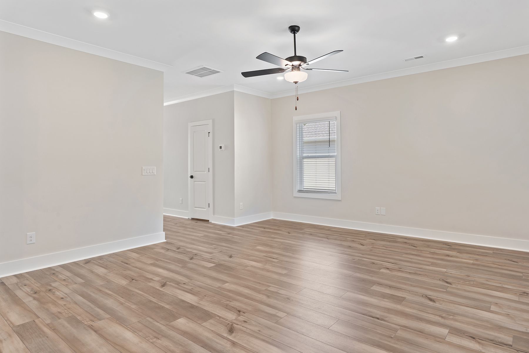 Bright and spacious living area