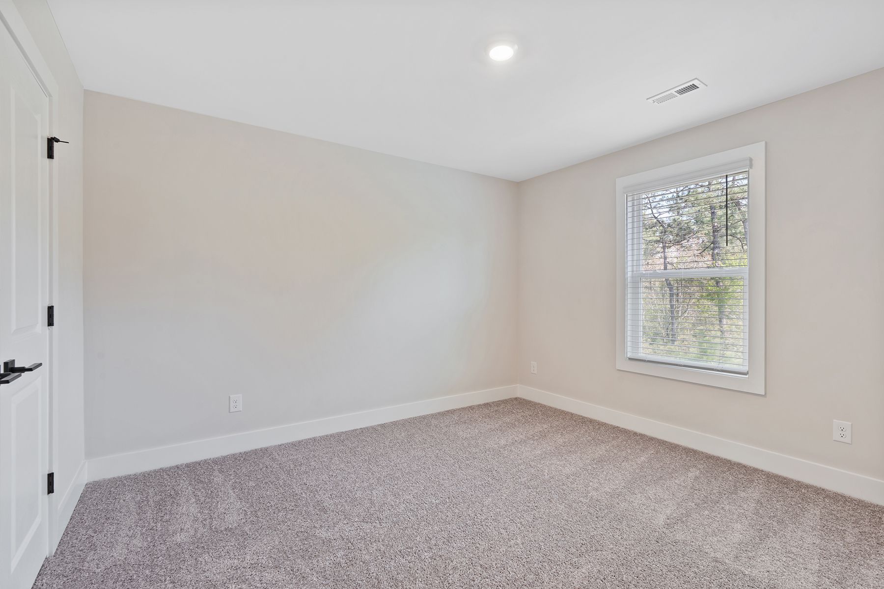 Windows let in lots of natural light