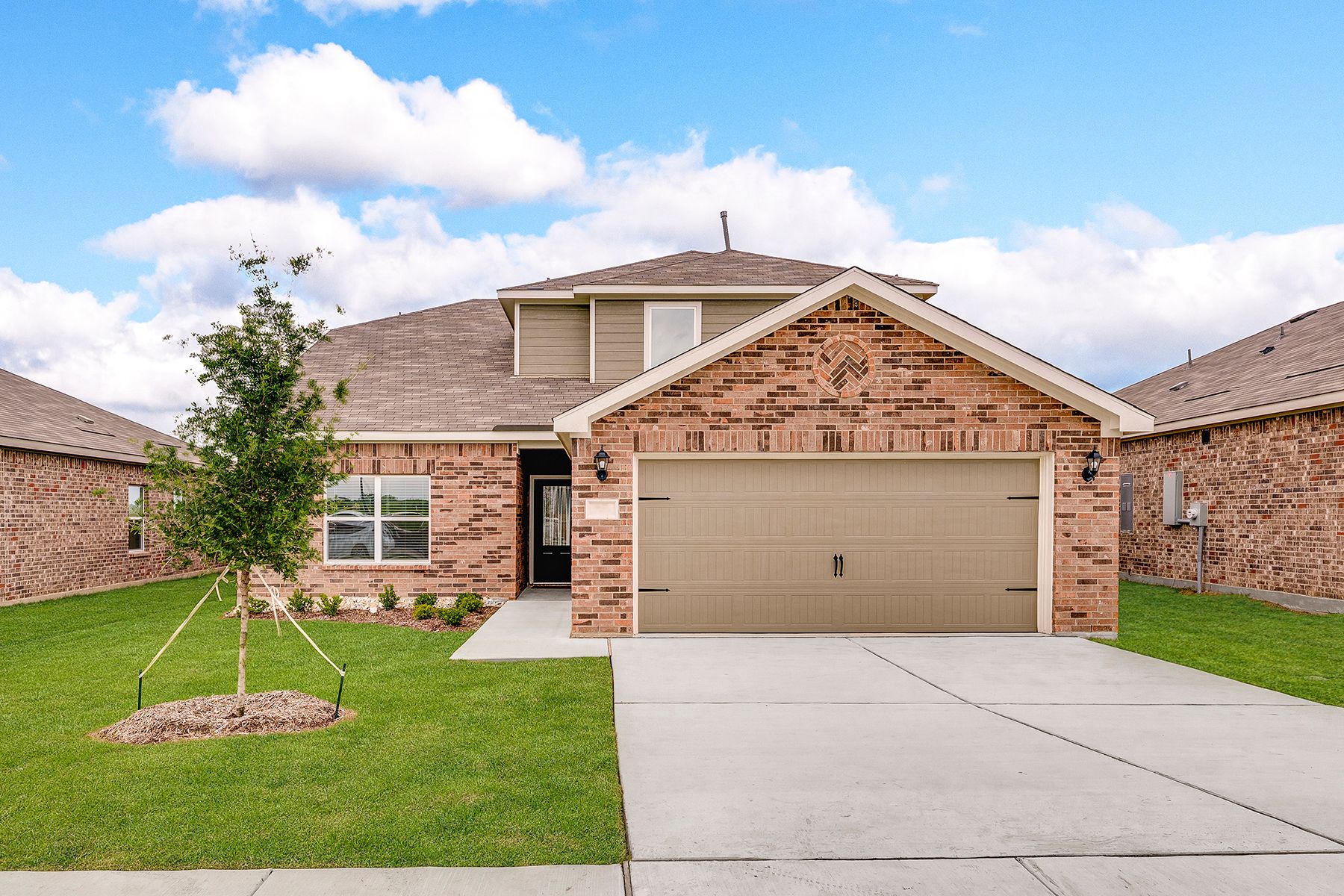 The Cypress is a beautiful two-story floor plan.