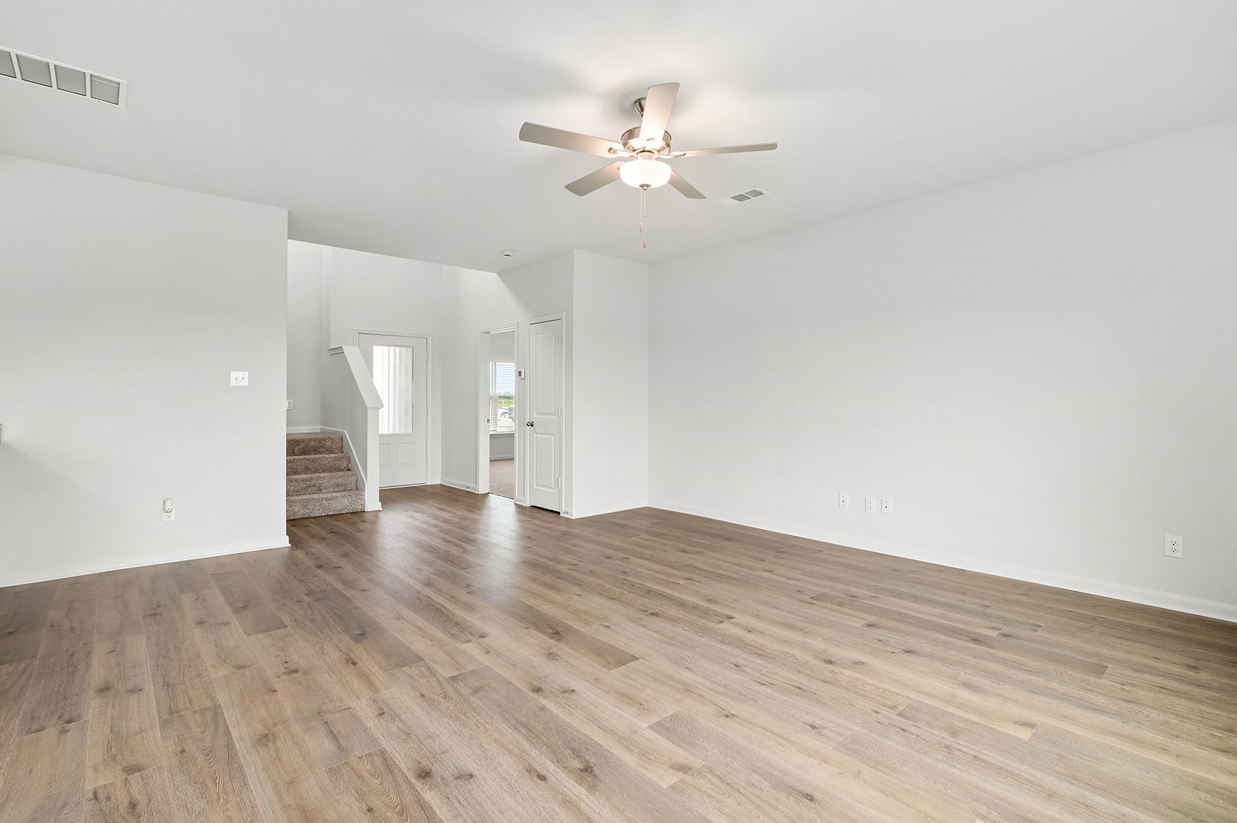 The Cypress has a large family room.