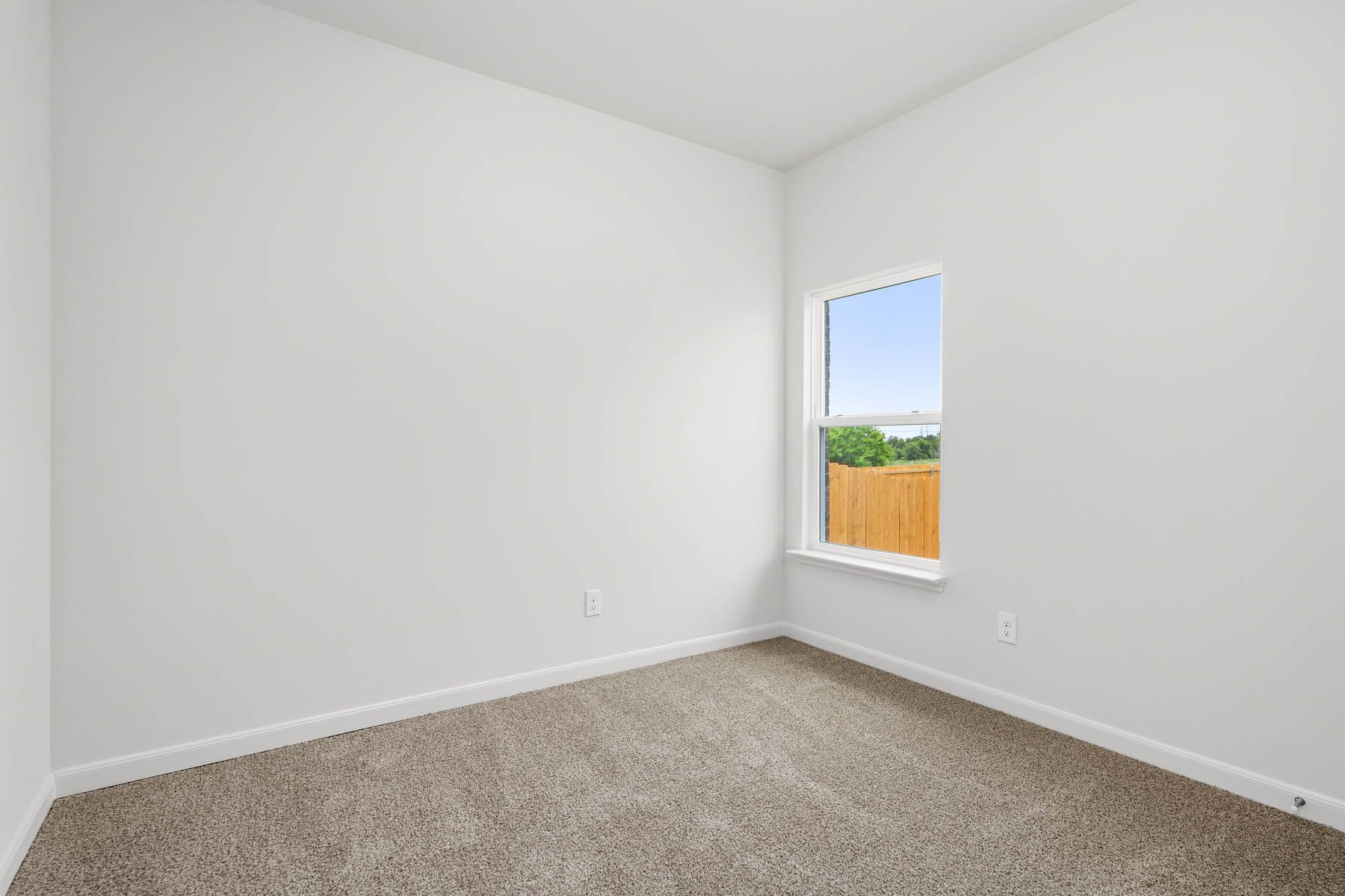 The secondary bedrooms are a great space for children's bedrooms or guest rooms.