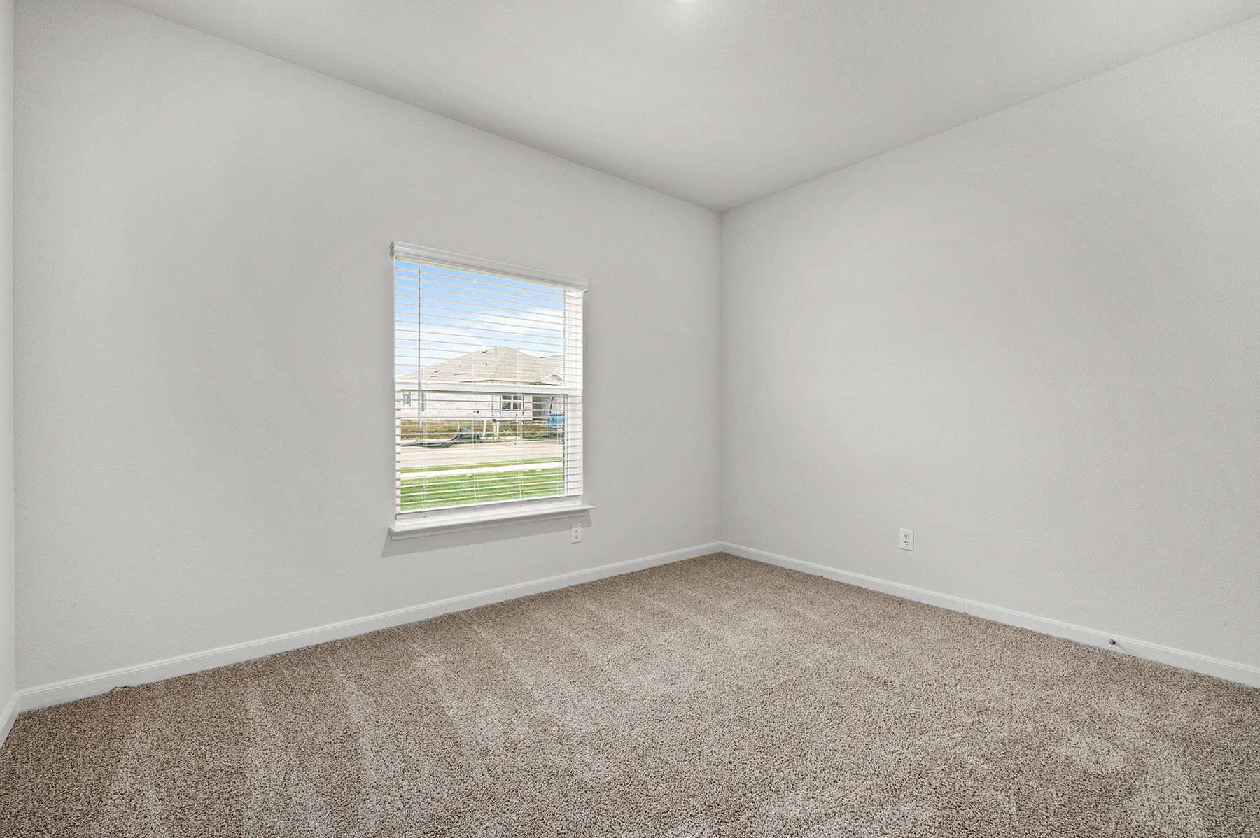 The secondary bedrooms are a great space for guest rooms and children's bedrooms.