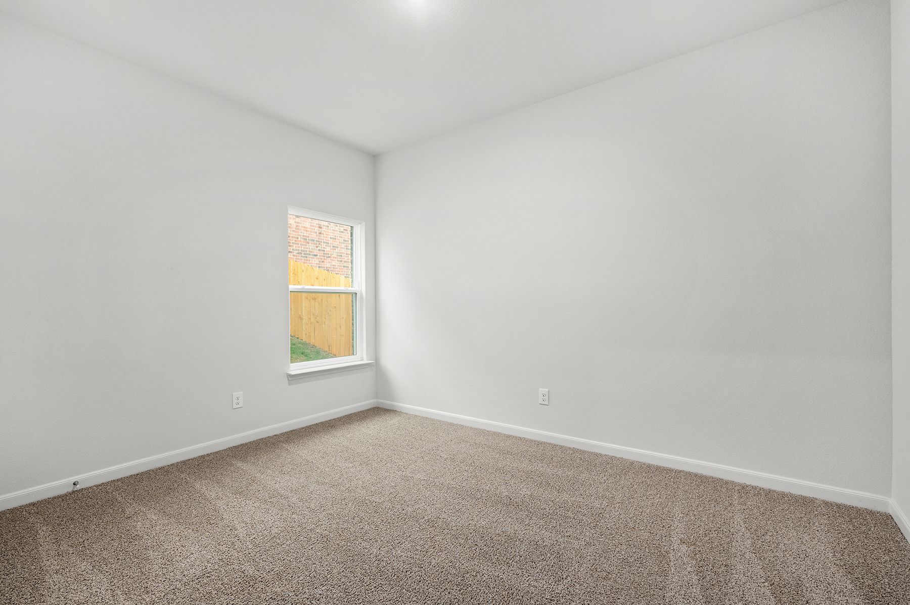 The secondary bedrooms are a great space for guest rooms and children's bedrooms.