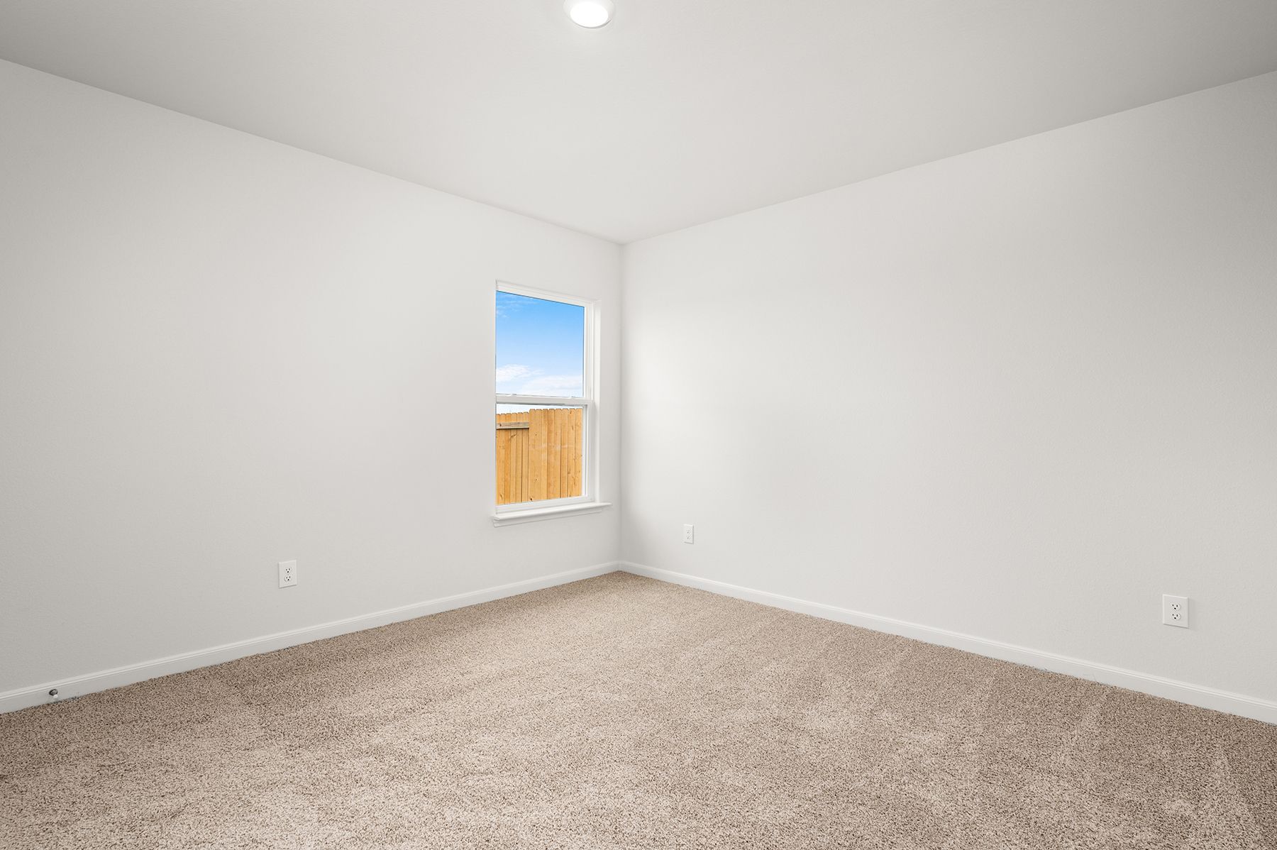 The secondary bedrooms are a great space for children's bedrooms and guest rooms.