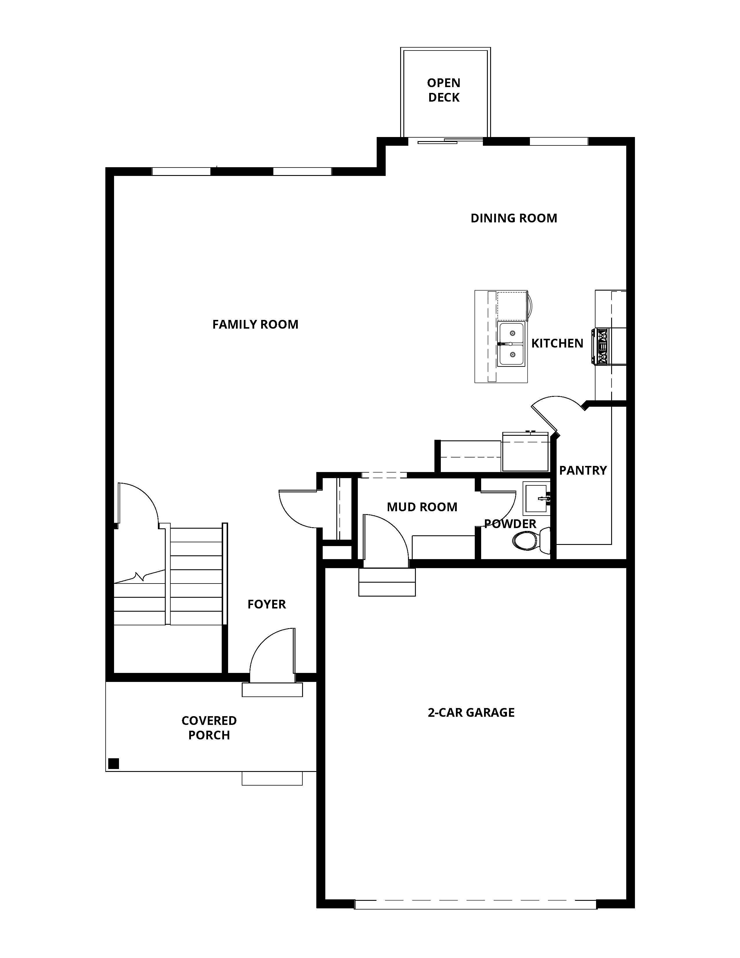 The Hilgard has an open-concpet layout.