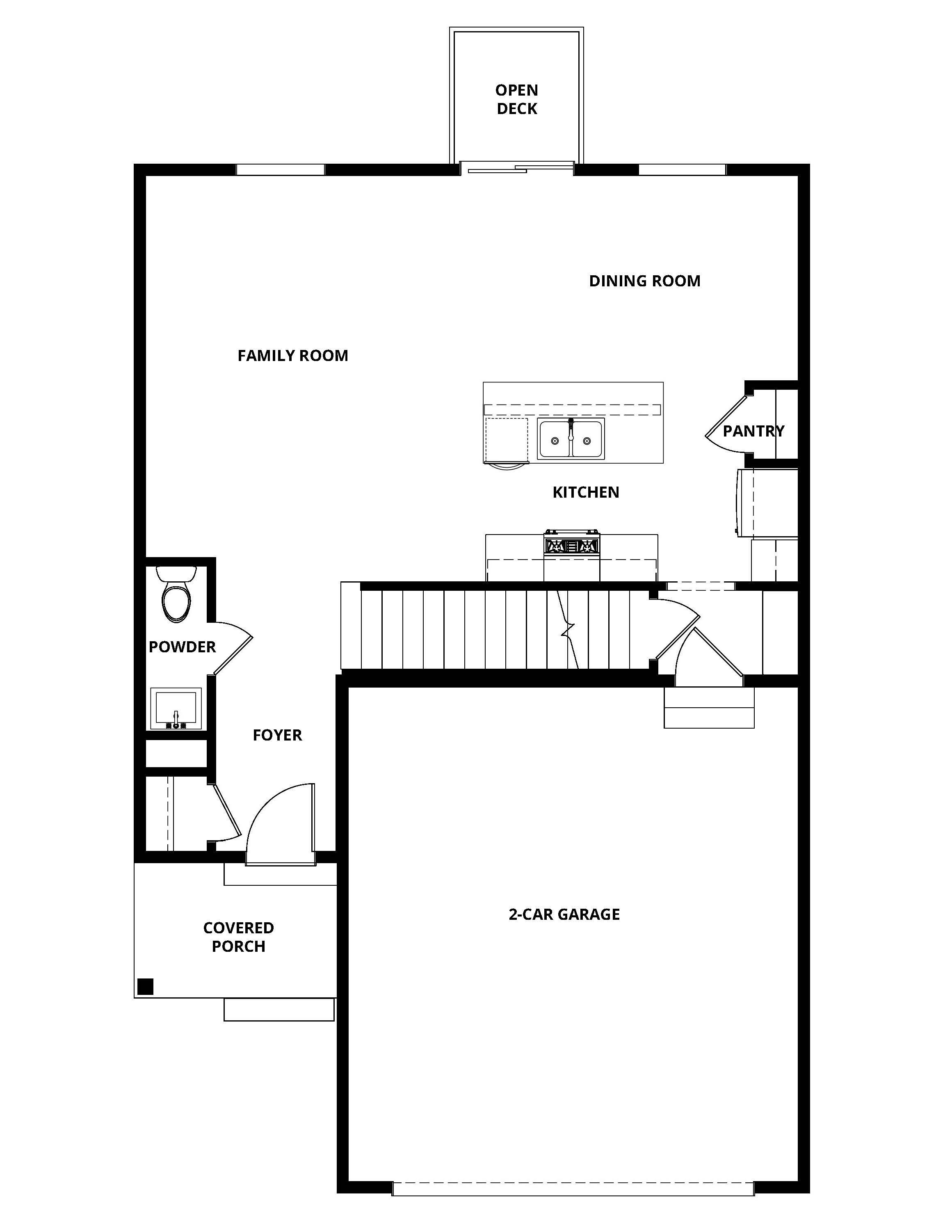 The Delano has open living spaces.