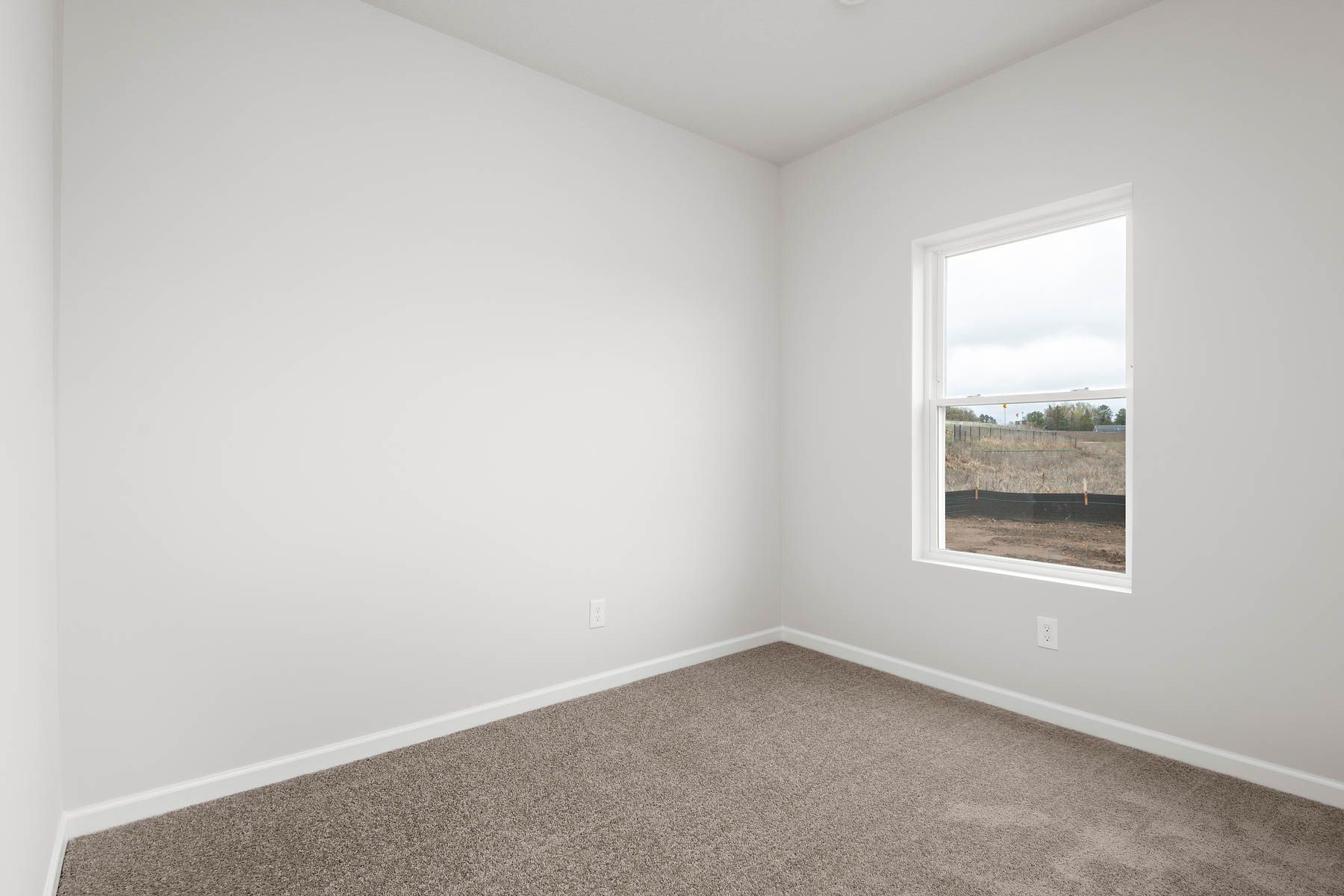 The secondary bedrooms have carpet.