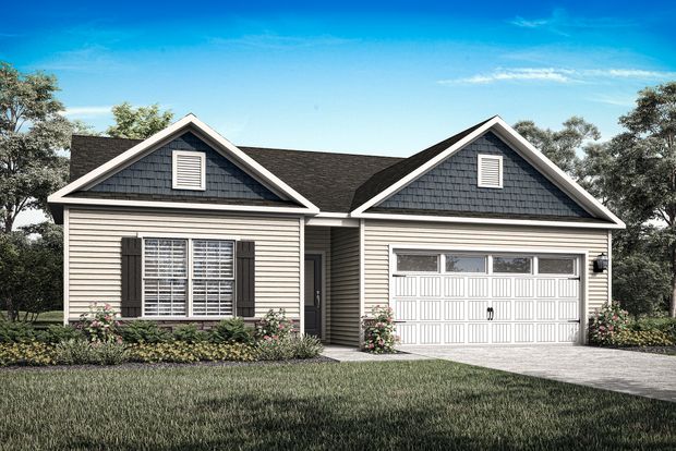 The Cary floor plan