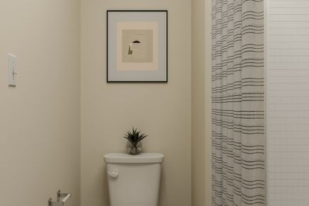 Secondary bathroom