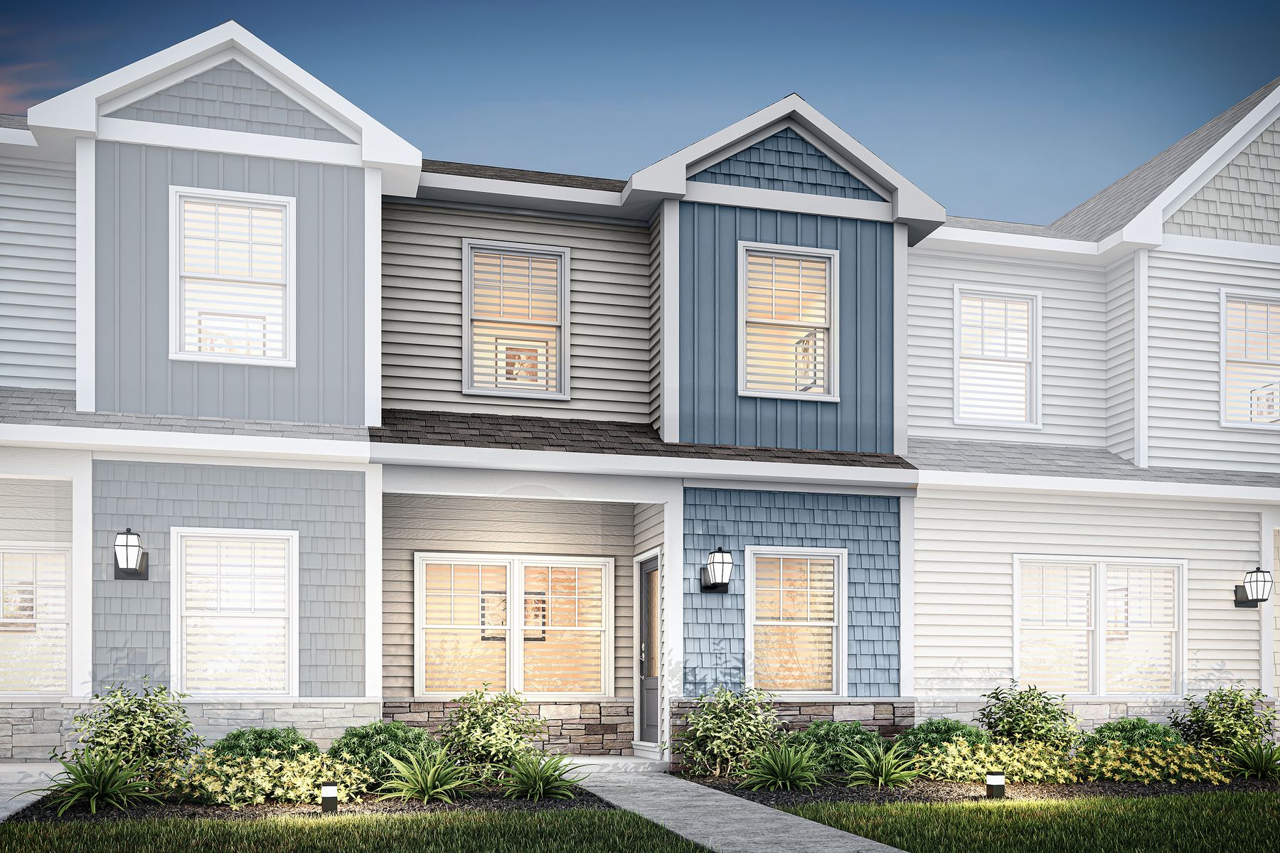 Rendering of the Alpine Townhome
