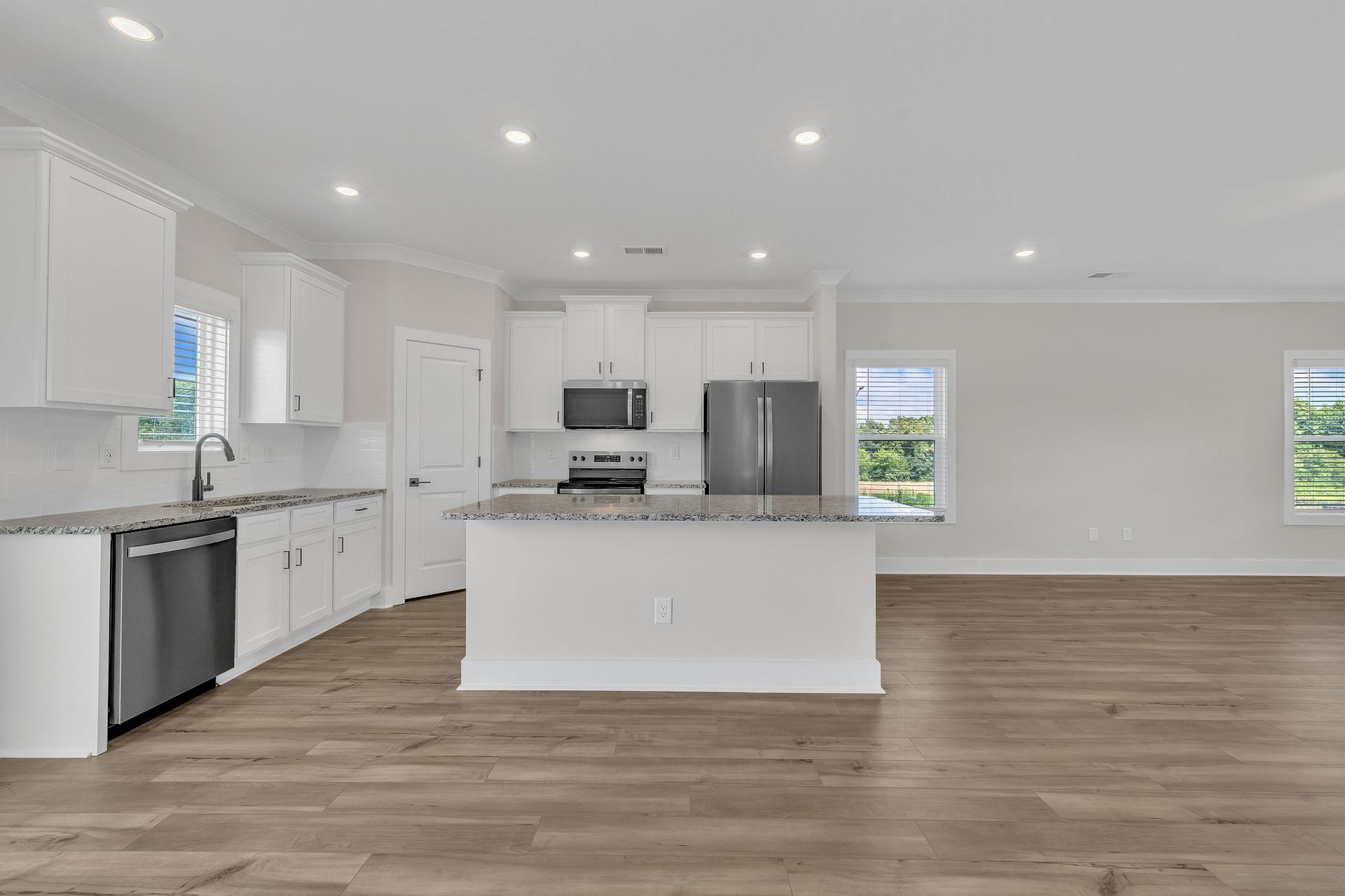 Open and spacious layout.