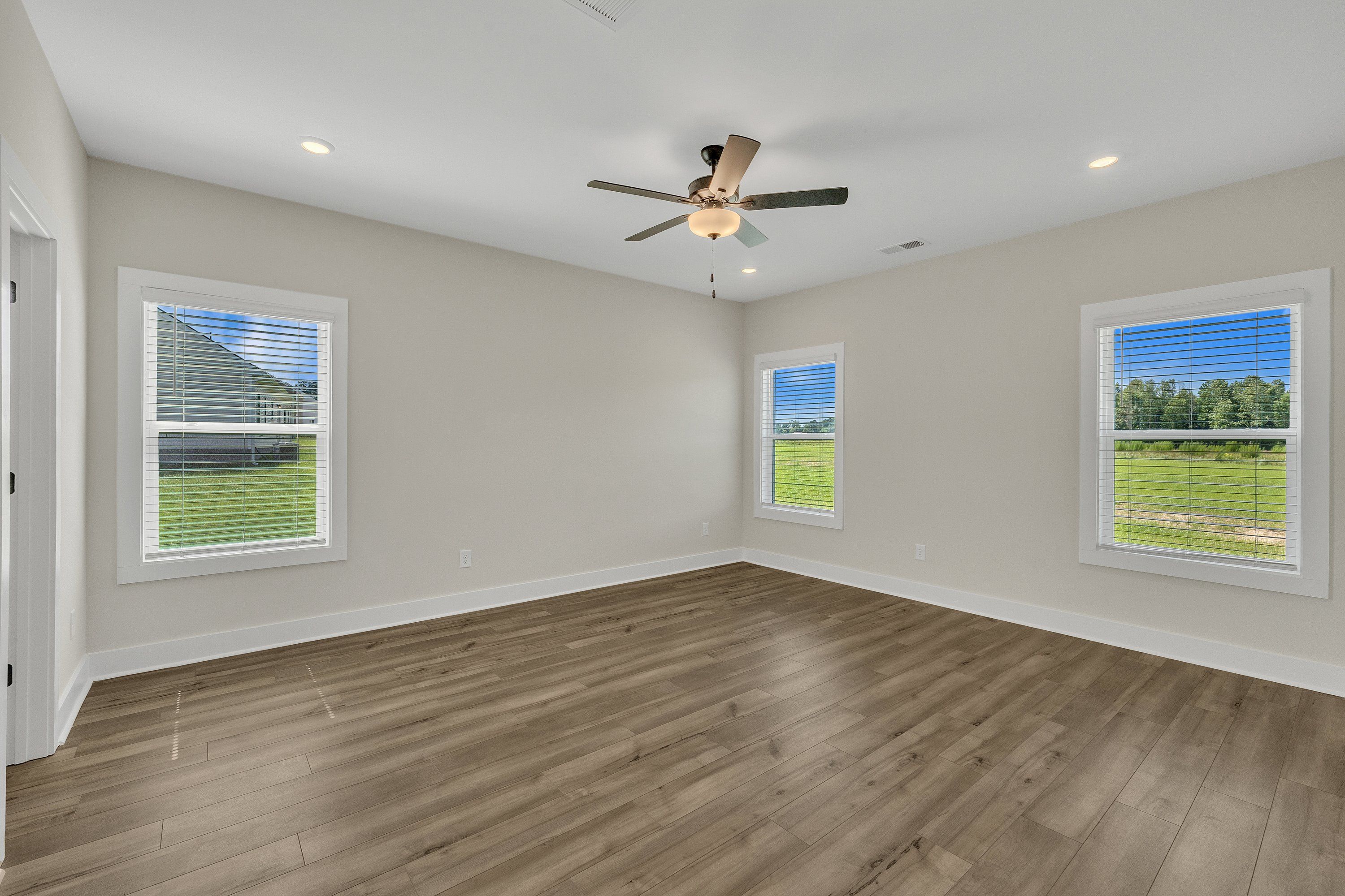 The master bedroom