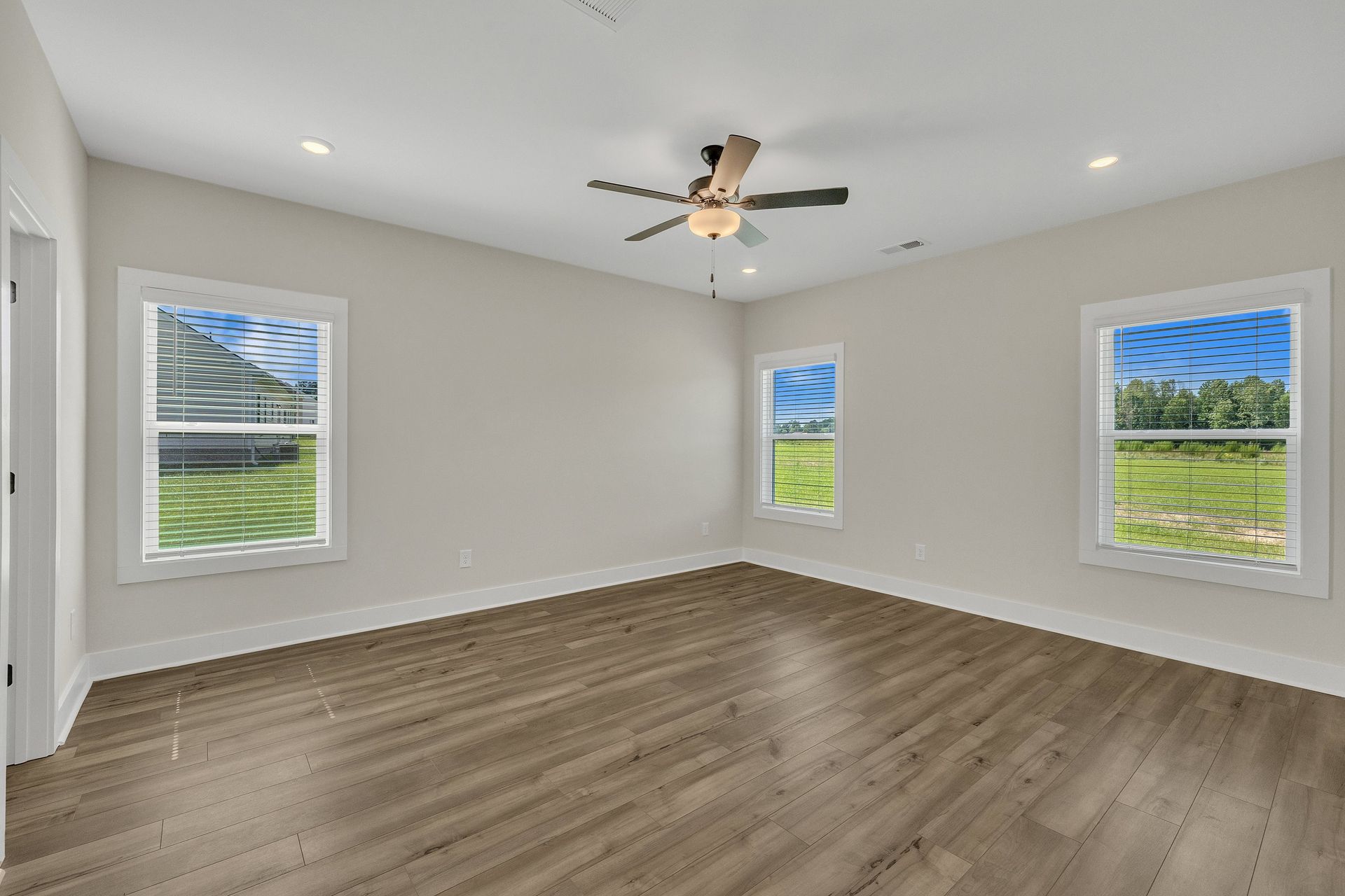 The master bedroom