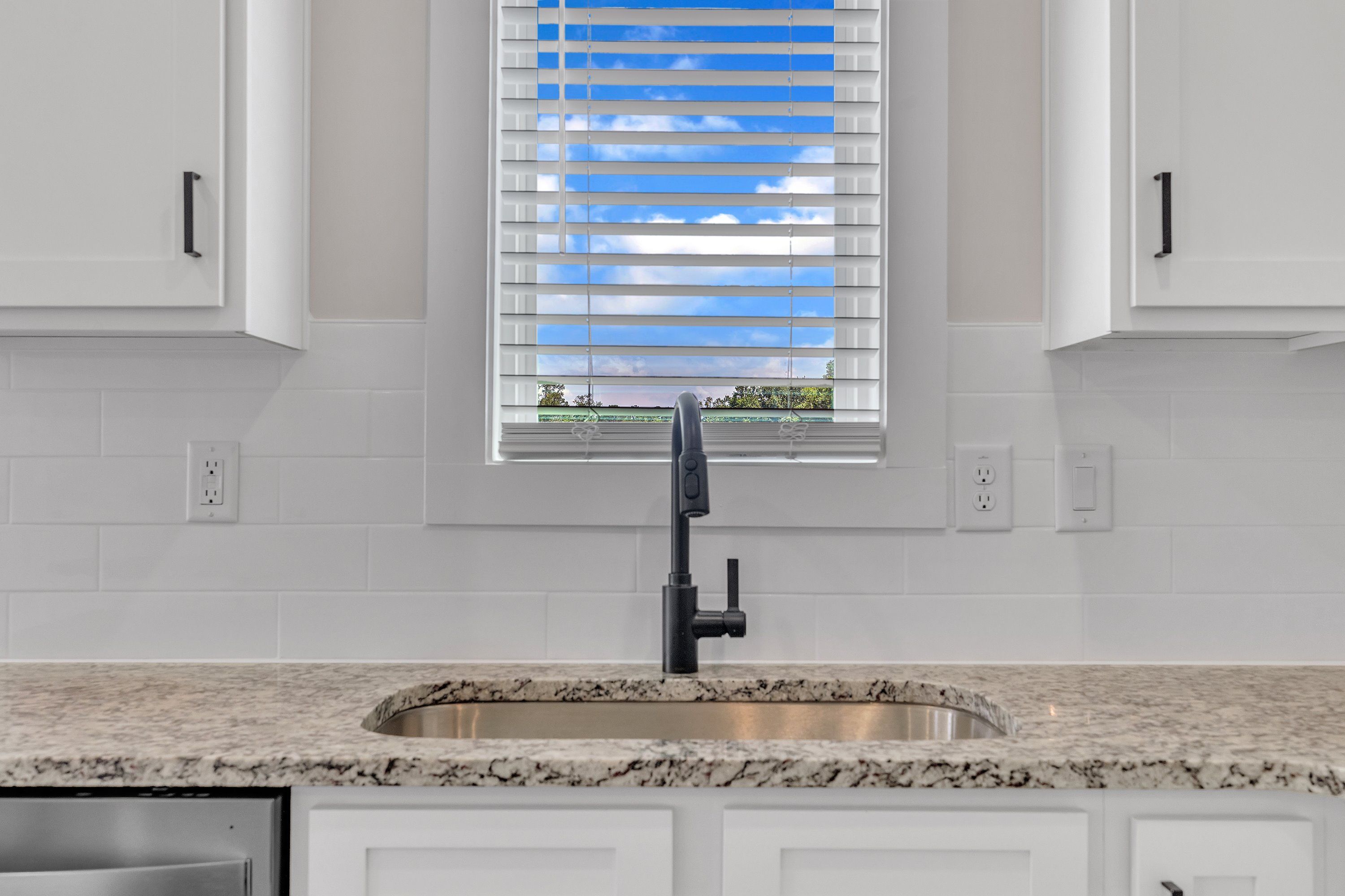 Window over the kitchen sink