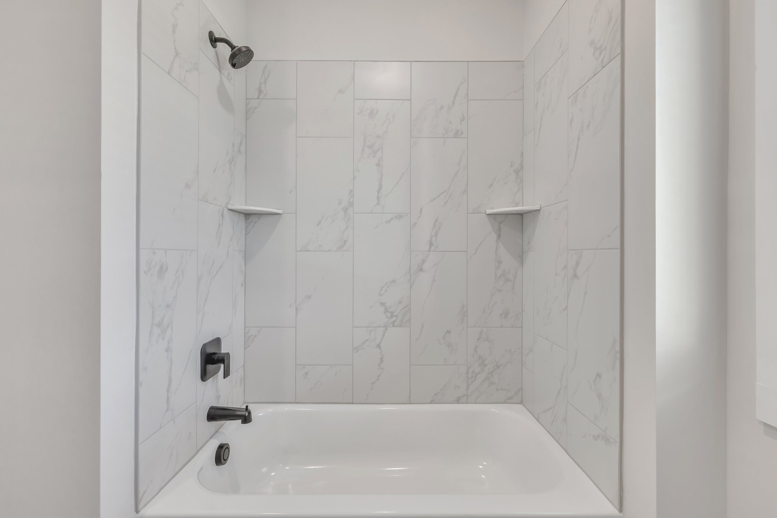 Large soaking tub