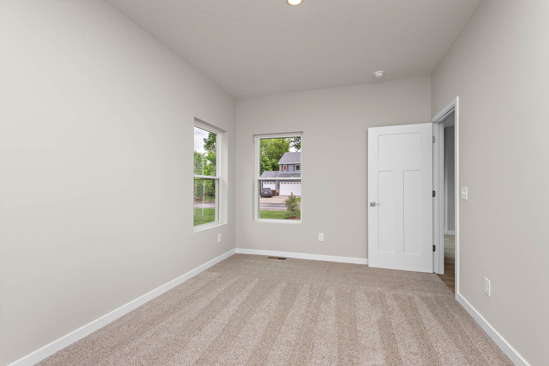 There are two bedrooms in this home.