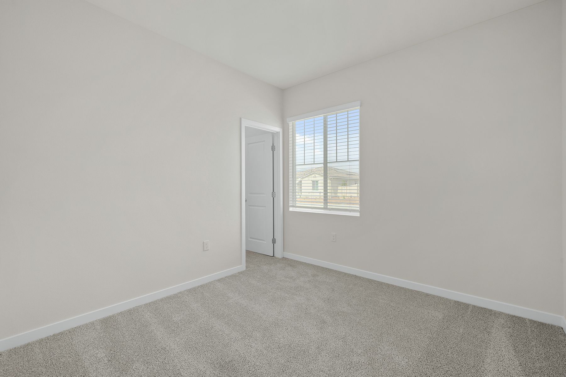 The secondary bedrooms have carpet.
