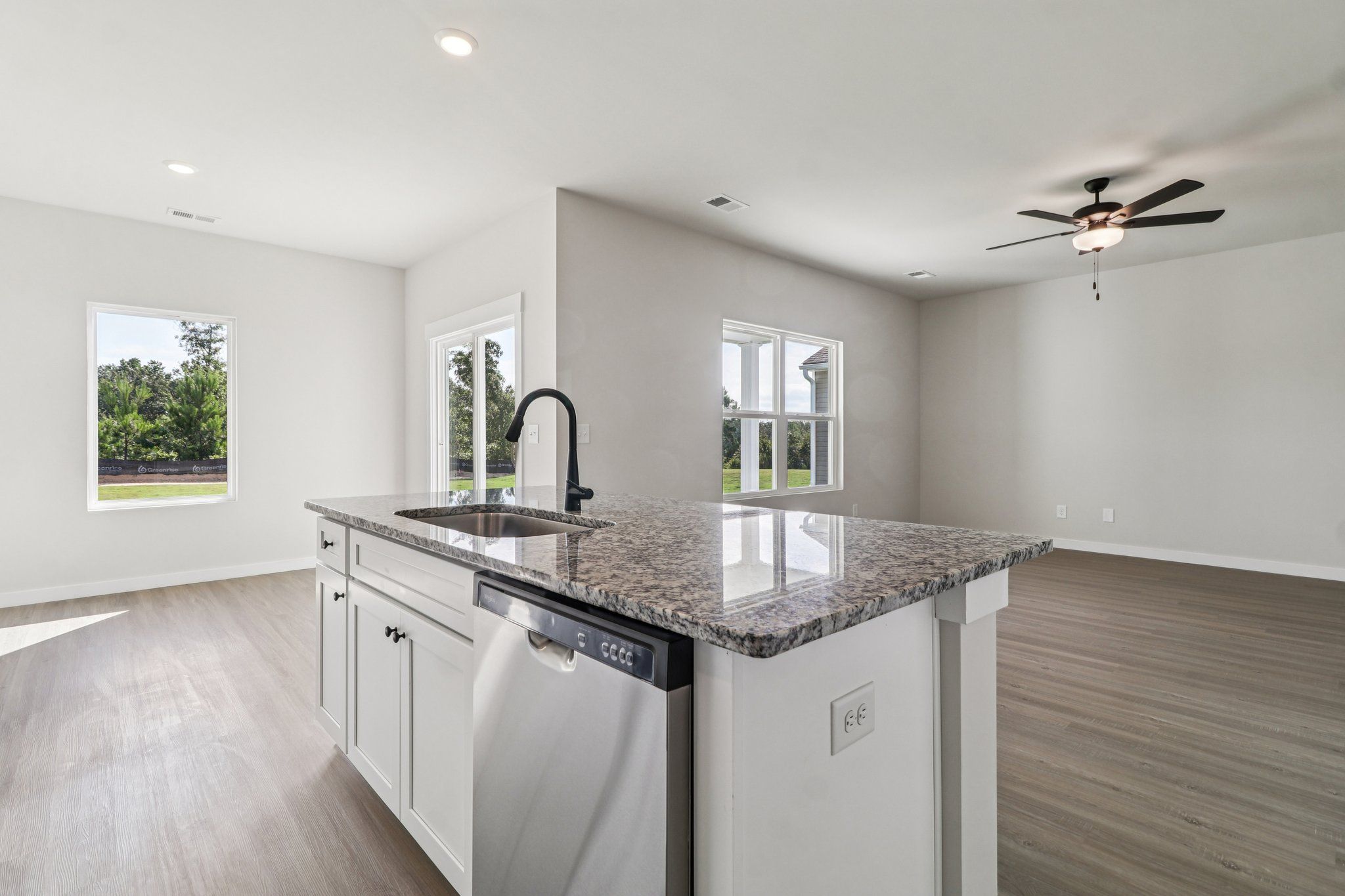 Large kitchen island