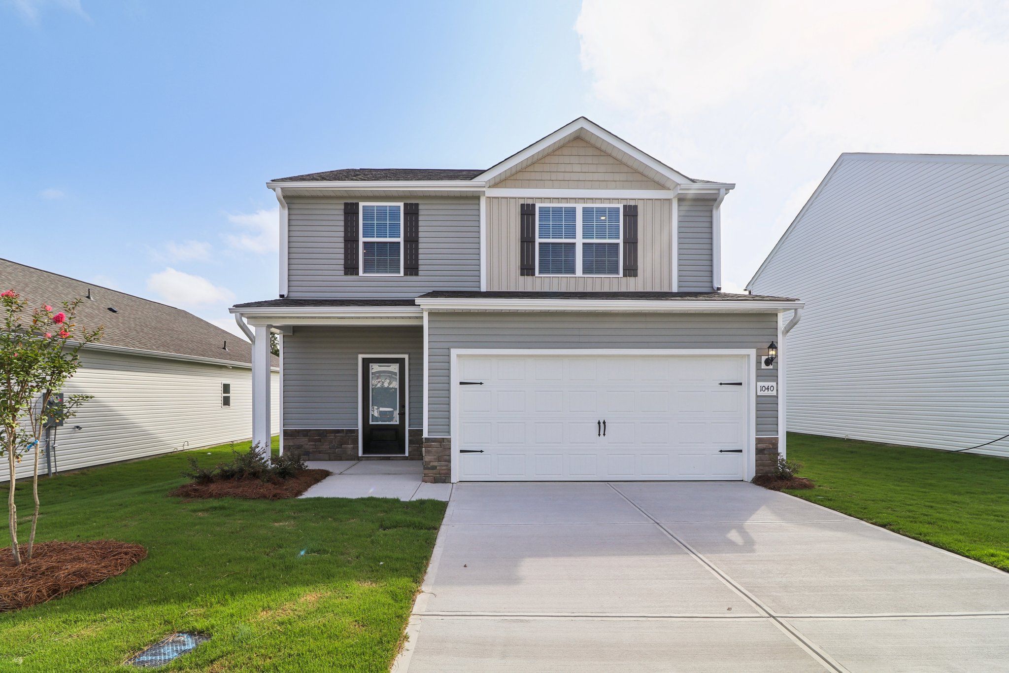 The Avery has a 2-car garage