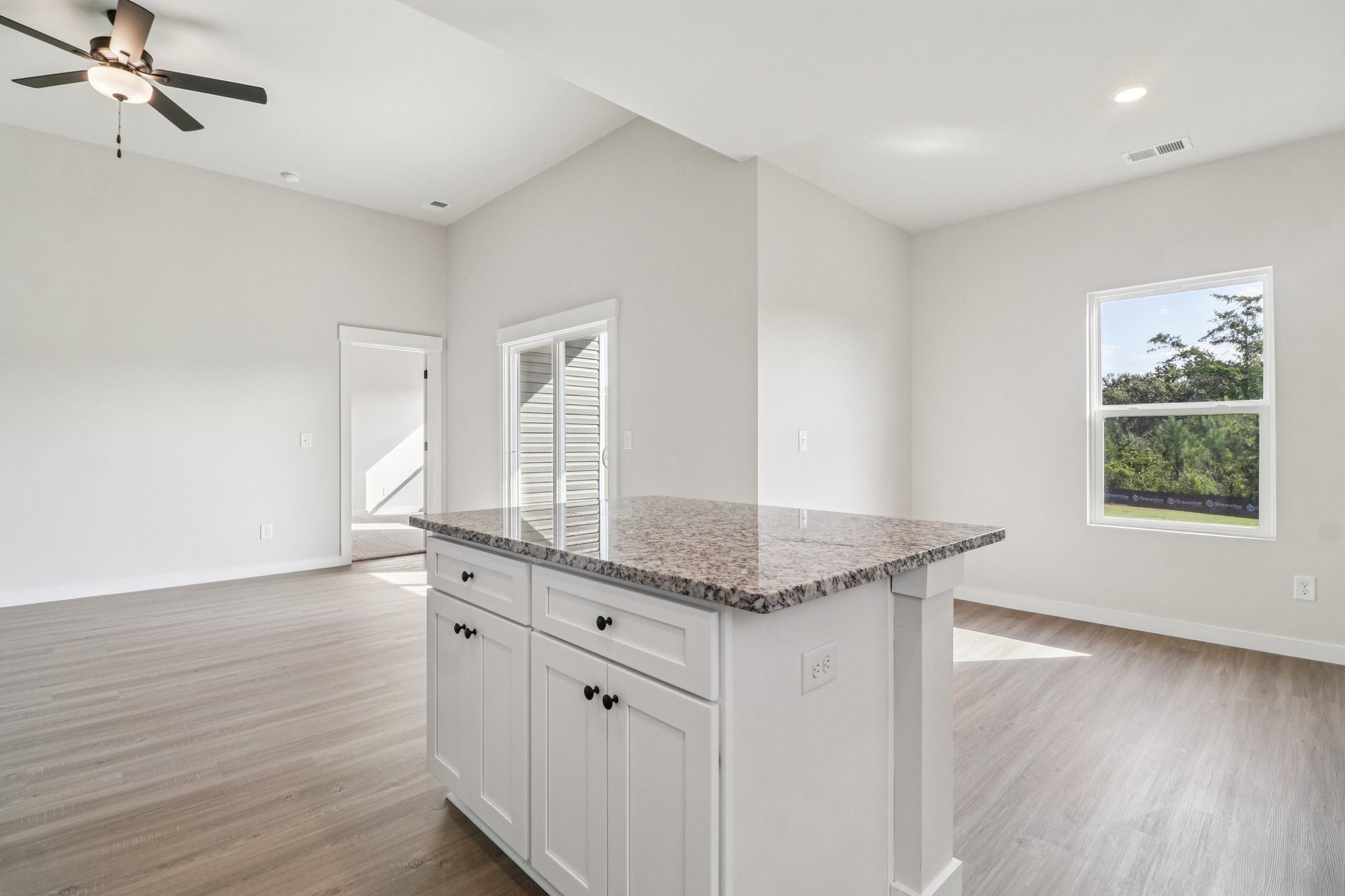 Large kitchen island