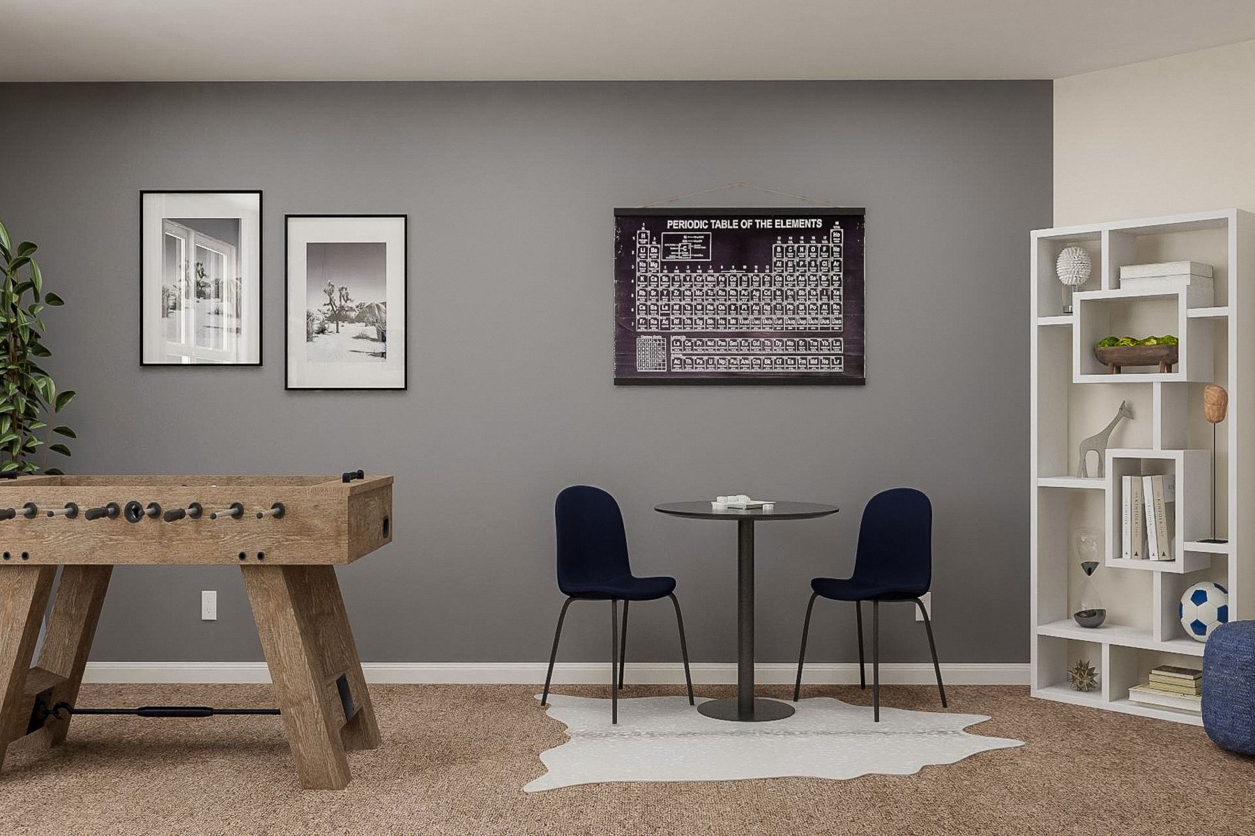 The Driftwood has a wonderful loft that gives family additional living space.