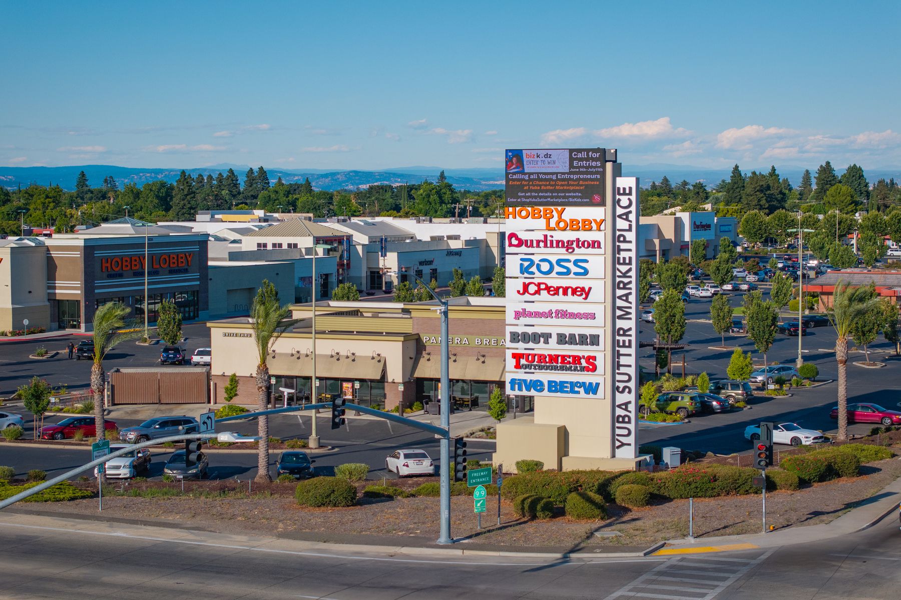 Nearby is the Yuba Sutter Marketplace!